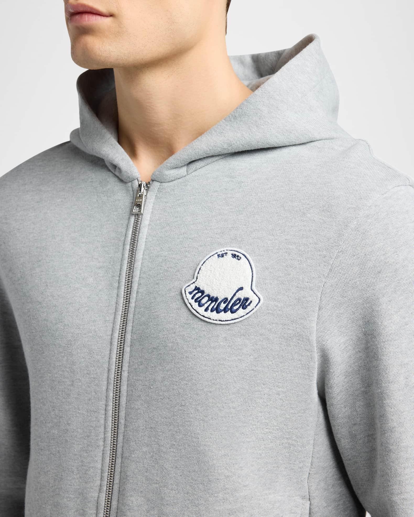 Men's Chenille-Logo Full-Zip Hoodie Product Image