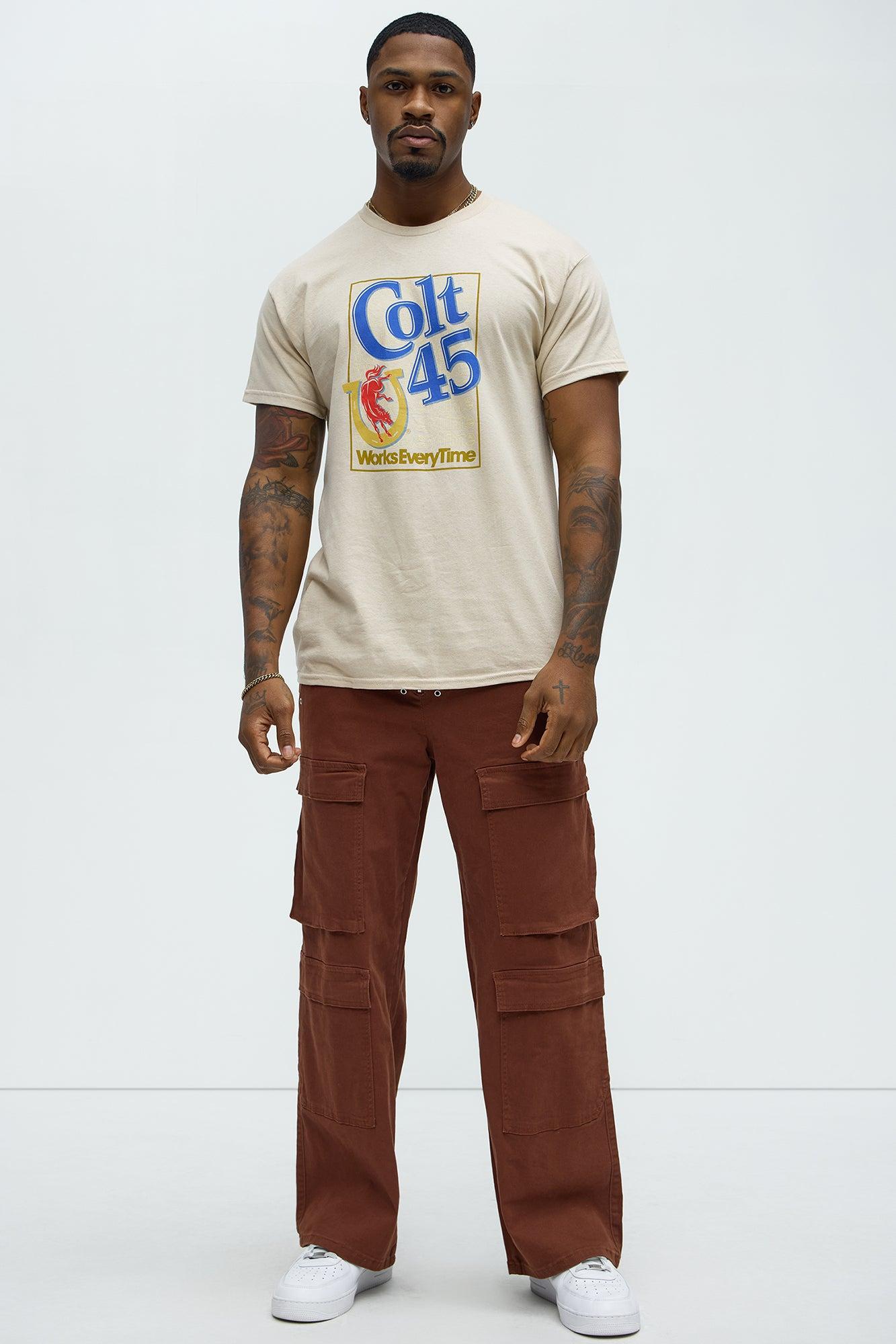 Colt 45 Cold One Short Sleeve Tee - Sand Product Image