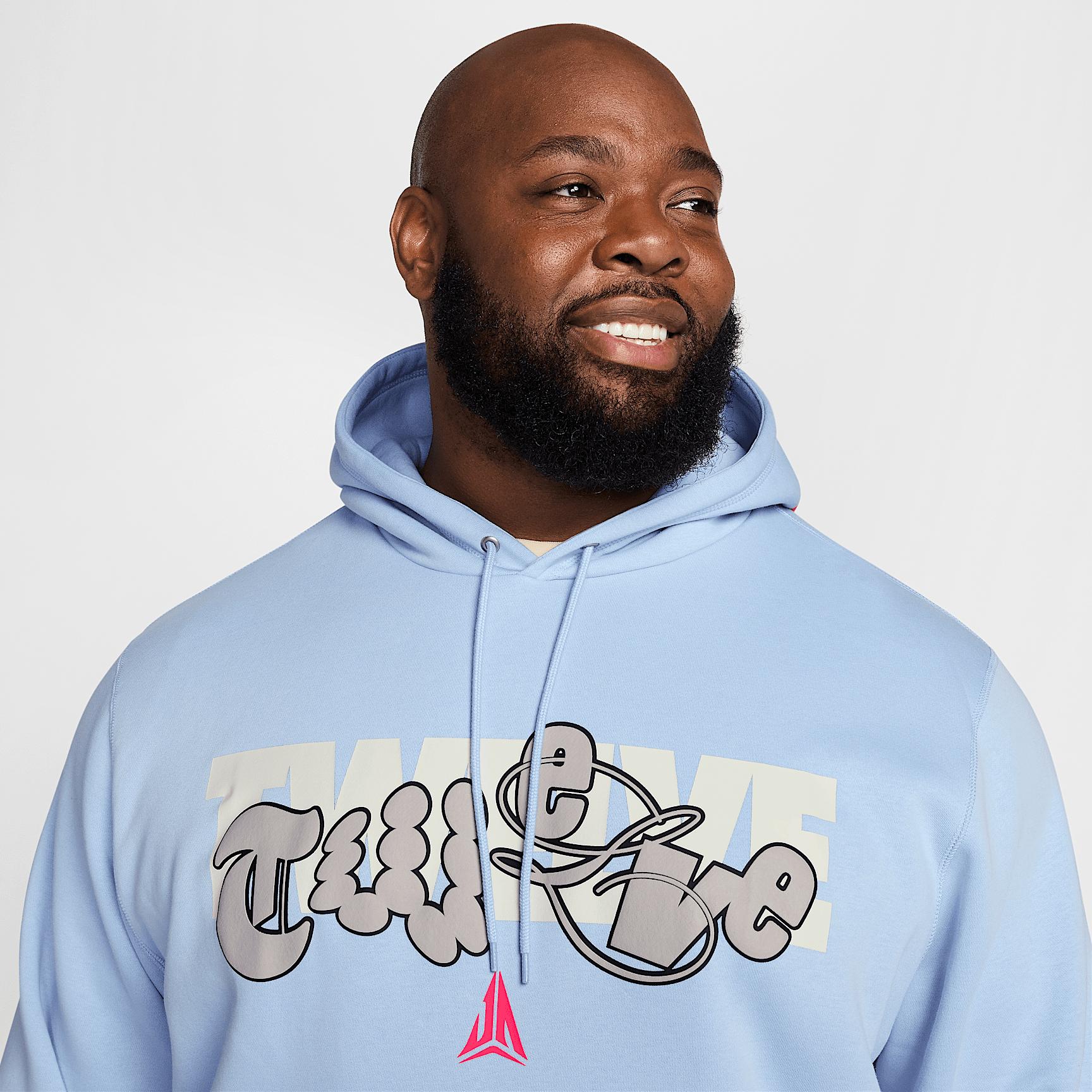 Ja Men's Fleece Basketball Hoodie Product Image