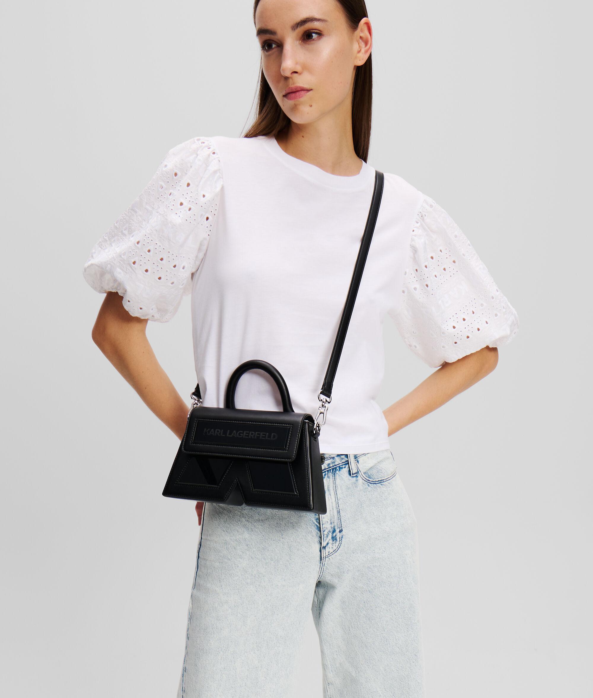 IKON K SMALL LEATHER CROSSBODY BAG Product Image