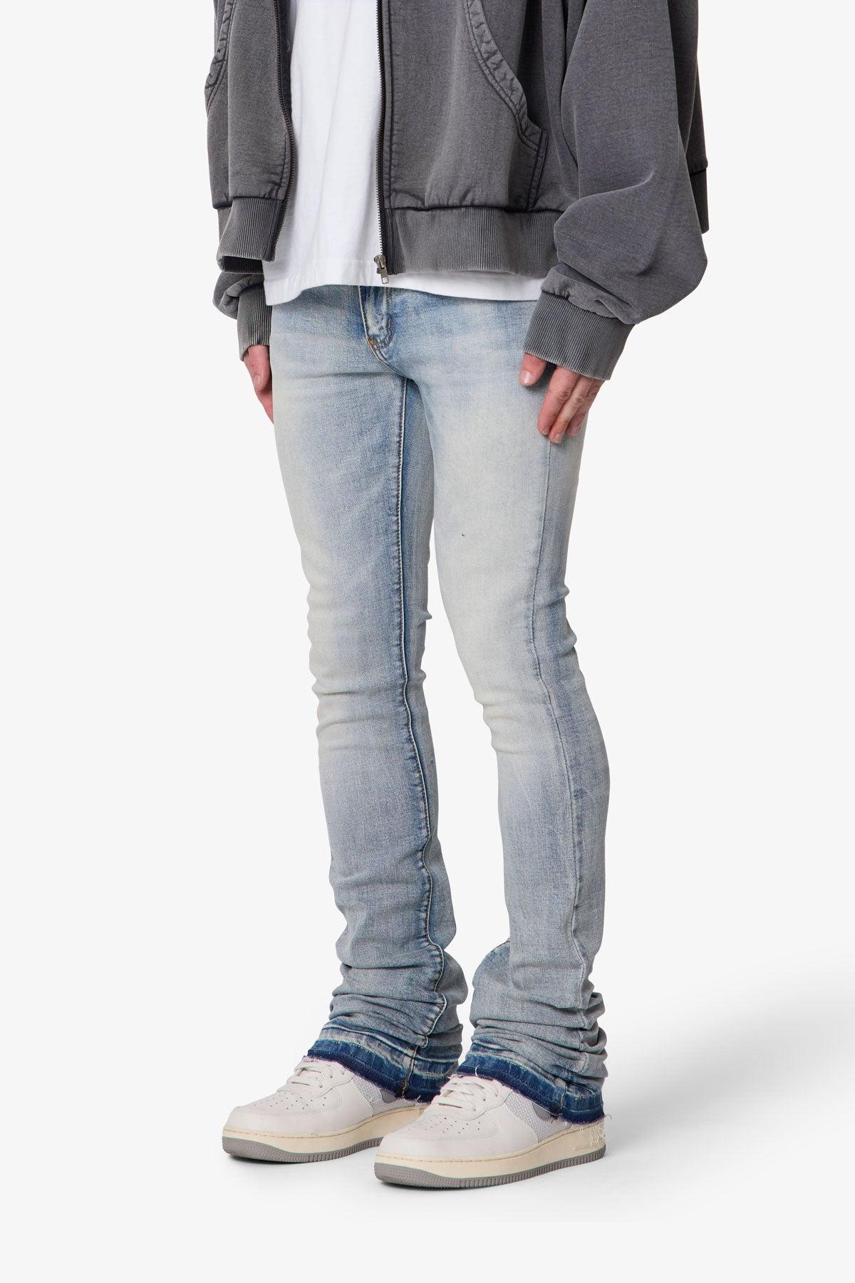 X514 Skinny Stacked Denim - Medium Blue Product Image