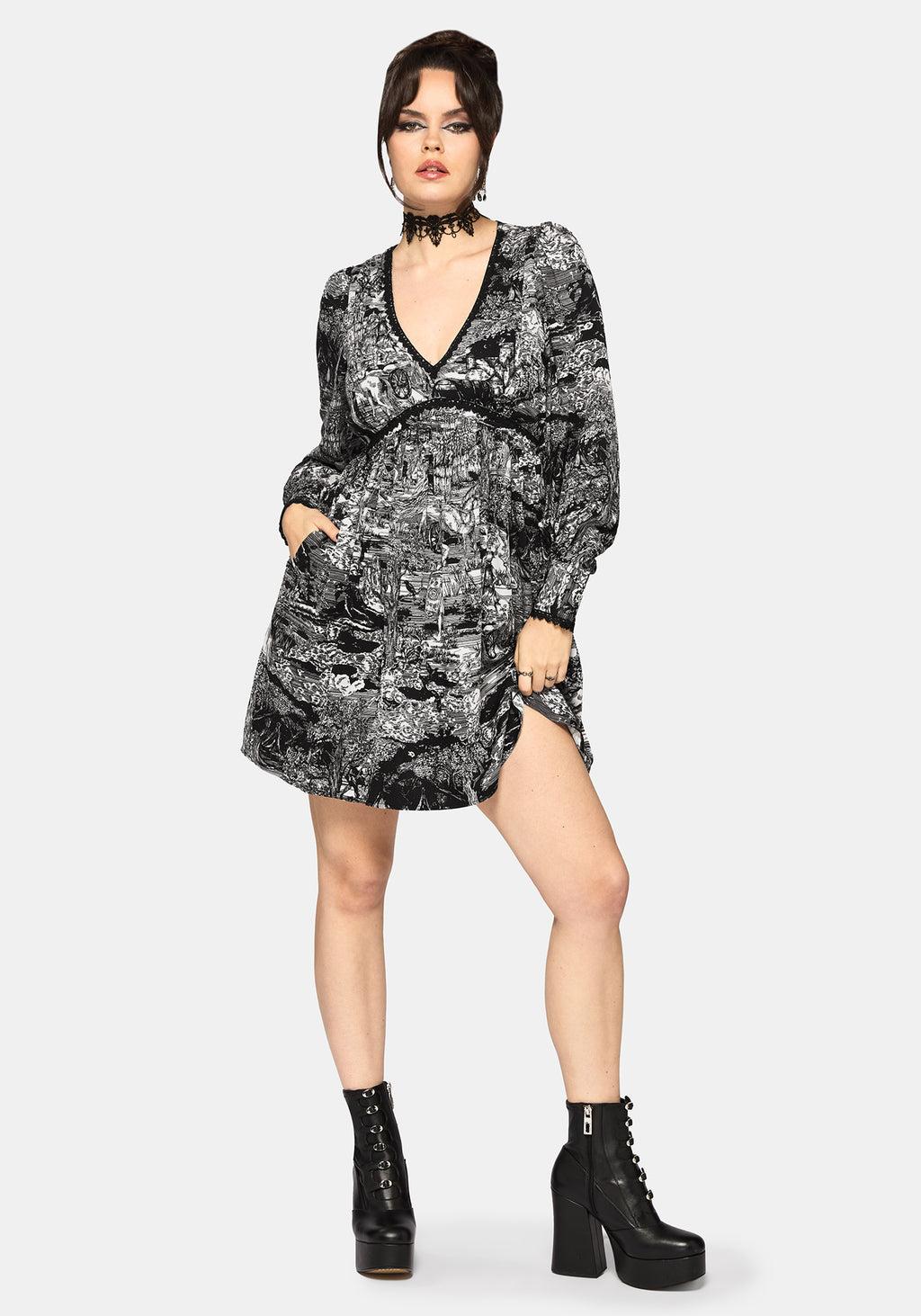Nara Boudicca Printed Midi Dress Product Image