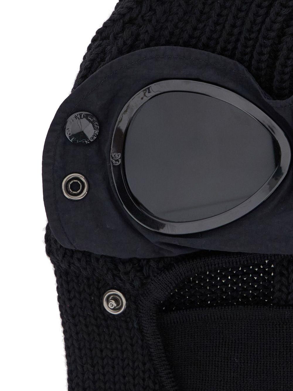 goggle-detail knit balaclava Product Image