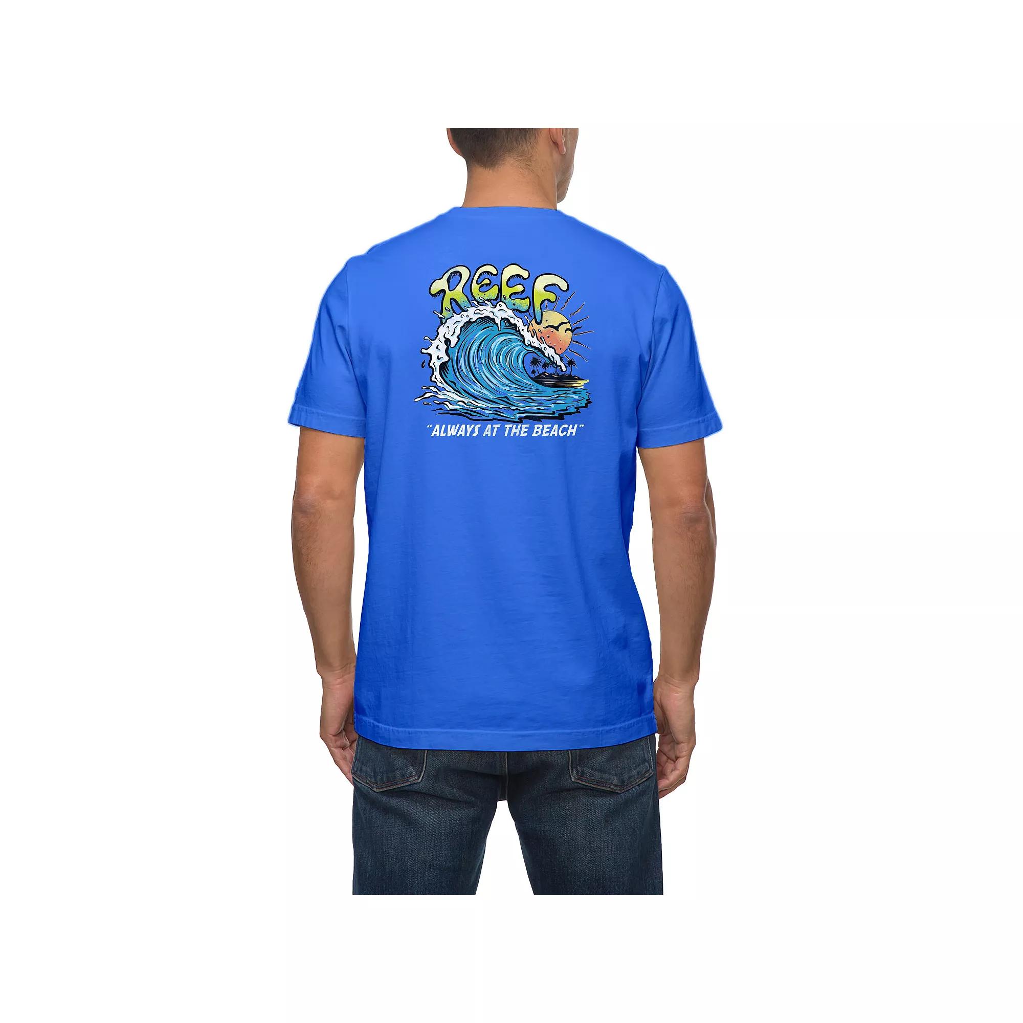 Men's REEF Woven Graphic Tee,  Product Image