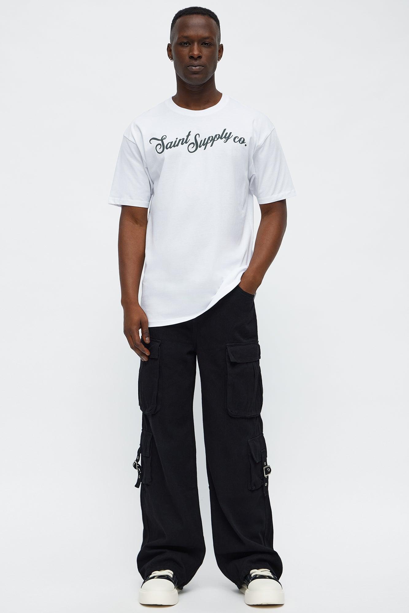 Saint Supply Co. Short Sleeve Tee - White Male Product Image