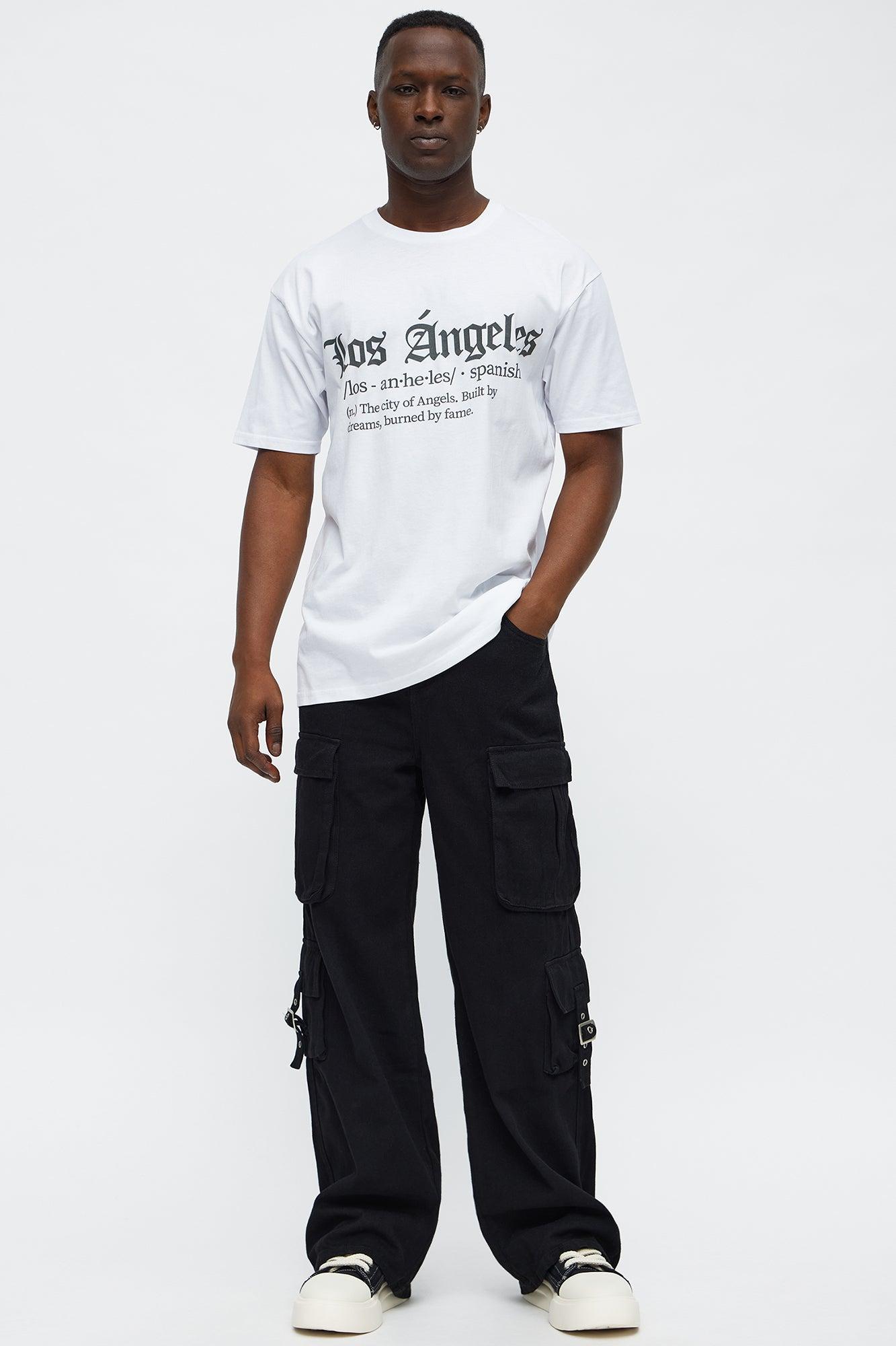 Definition Of Los Angeles Short Sleeve Tee - White Male Product Image