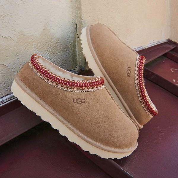 Womens UGG® Tasman II Slipper Dark Cherry Product Image