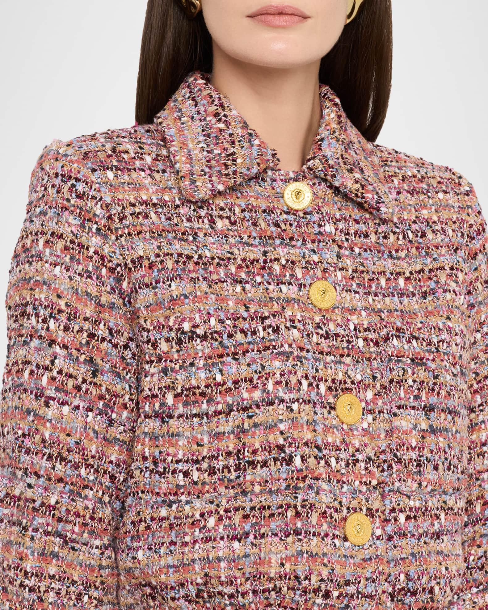 Jia Cropped Tweed Jacket Product Image