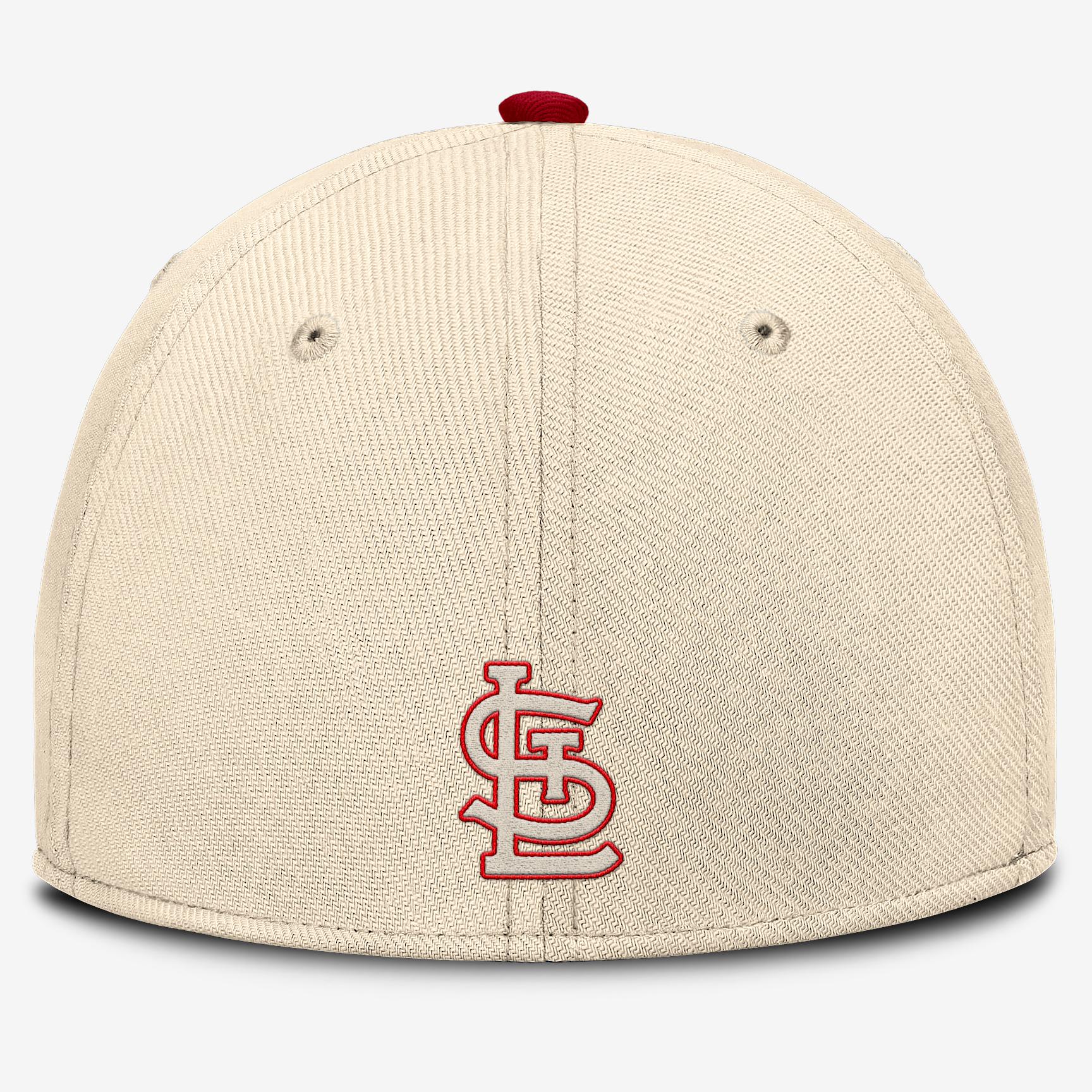 St. Louis Cardinals Statement Rise Swoosh Nike Mens Dri-FIT MLB Hat | NB170DKQSCN-0VE Product Image