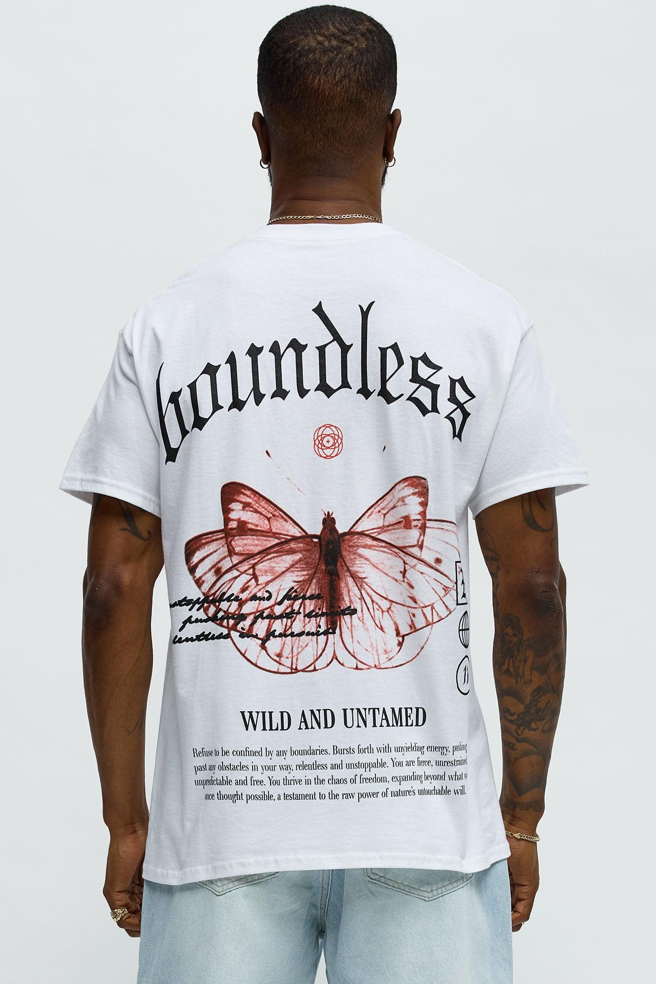 Boundless And Free Short Sleeve Tee - White Product Image