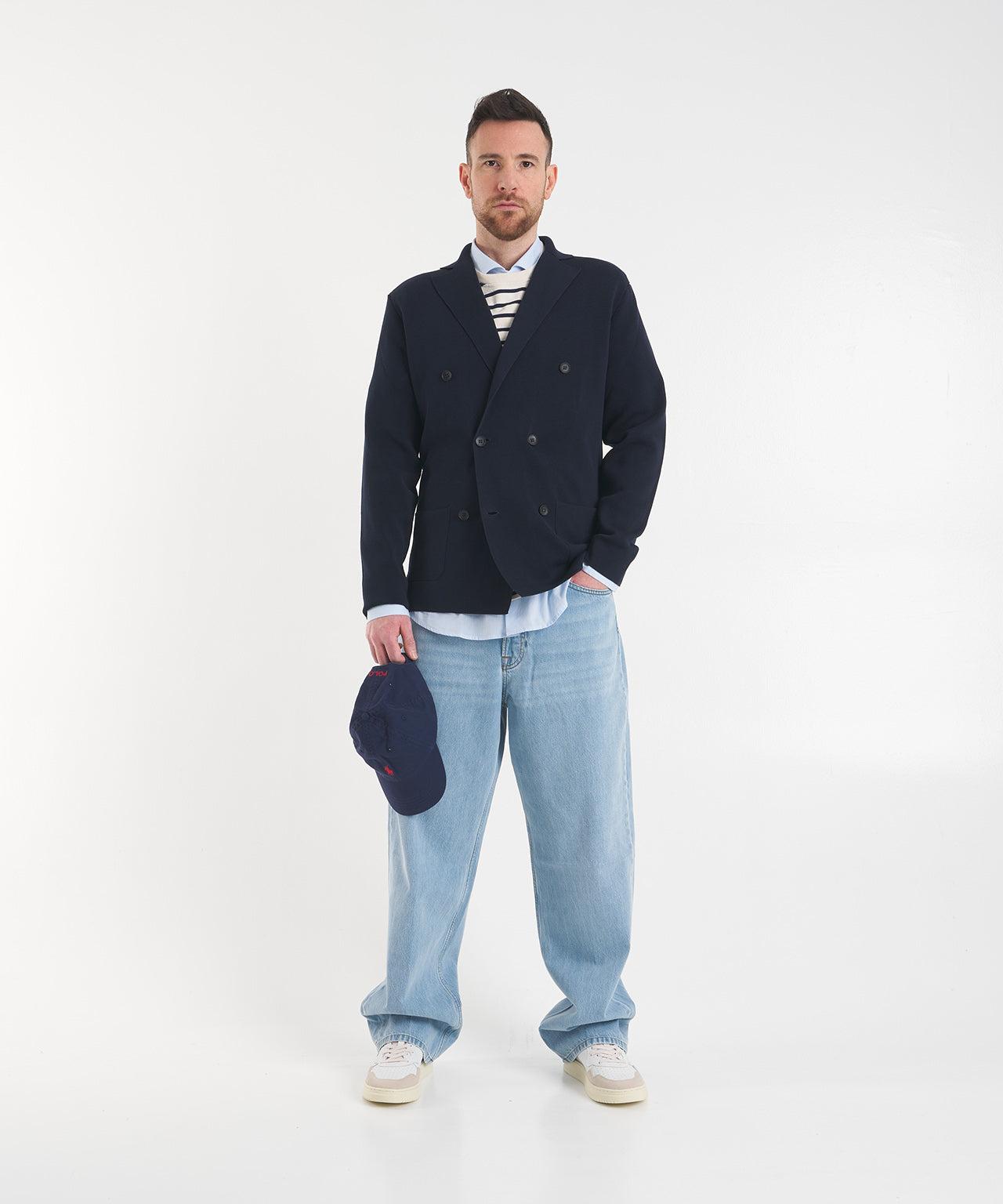 Cotton shirt with spread collar Product Image