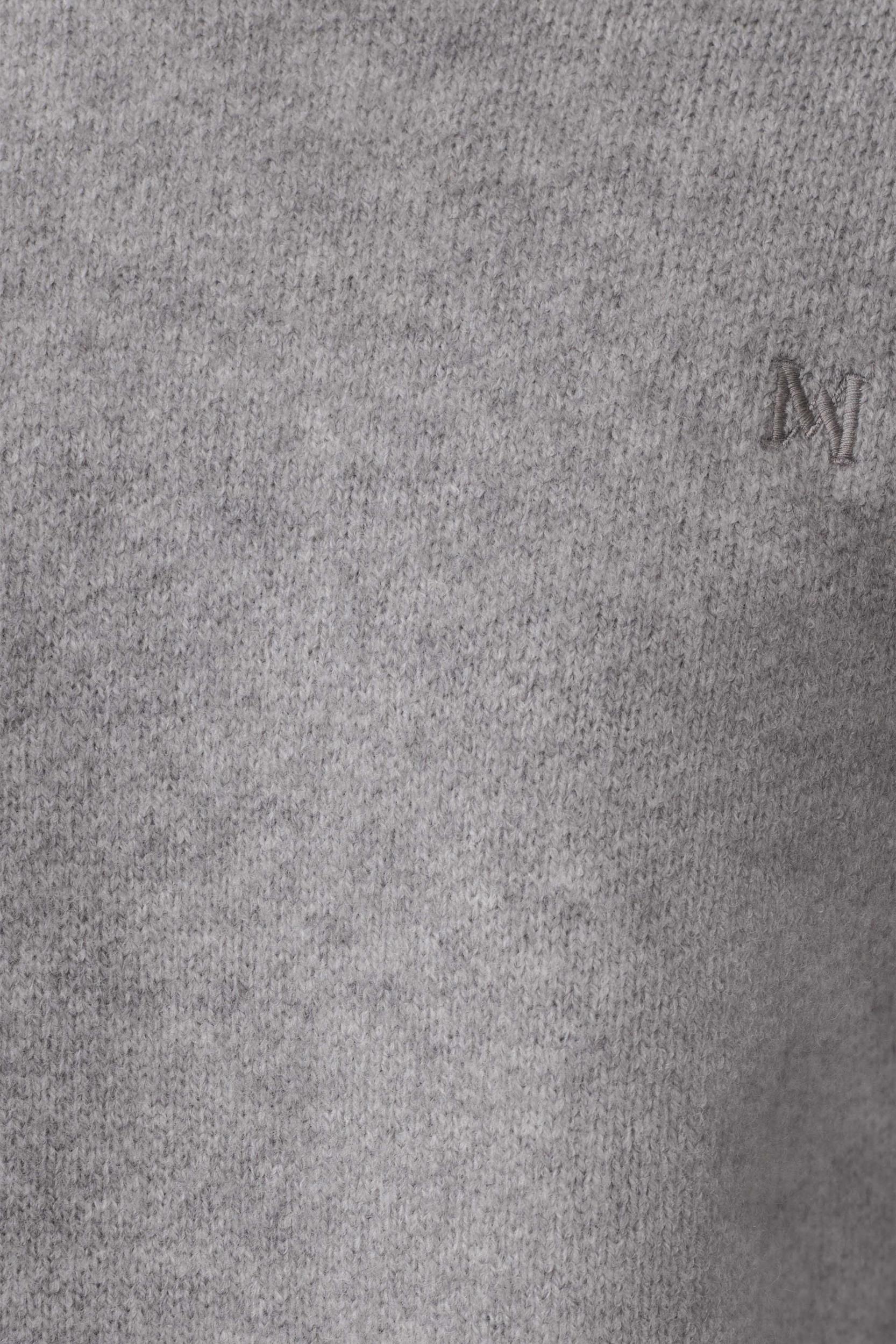 Lulu Oversized Knit Jumper - Grey Marle Product Image