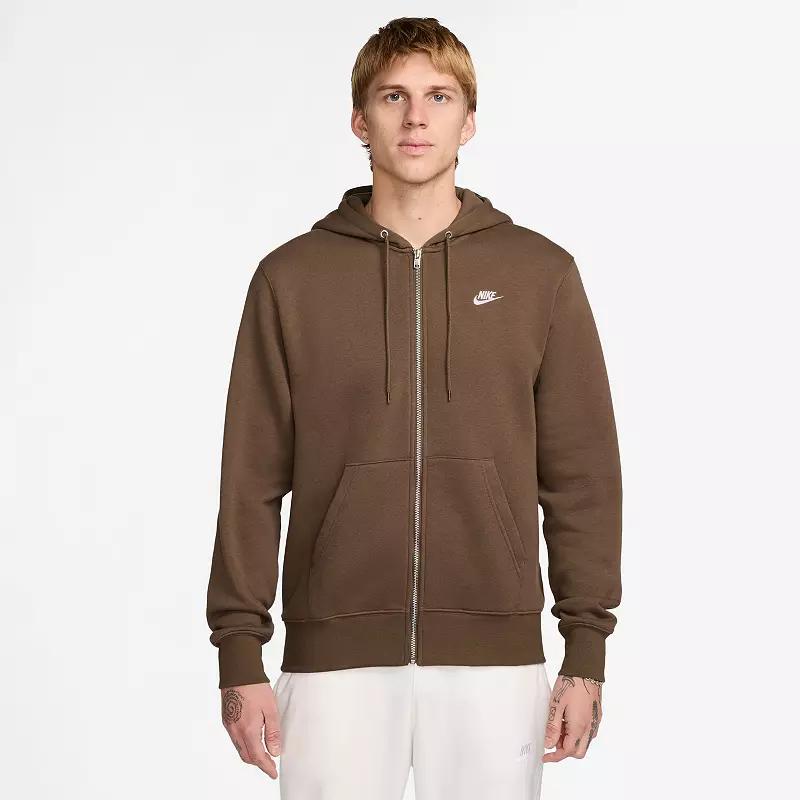 Men's Nike Club Full-Zip Fleece Hoodie,  Product Image