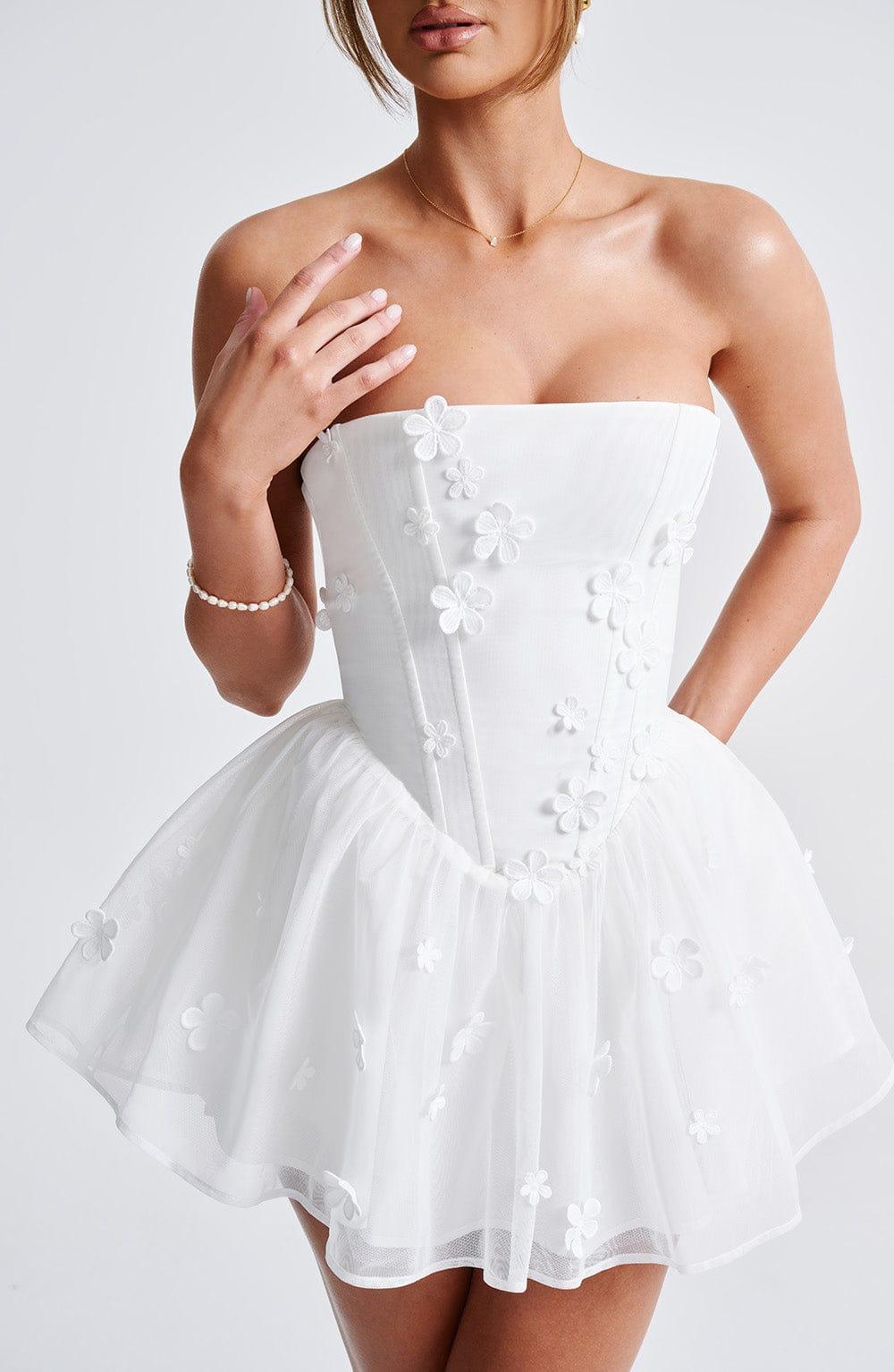 Justina Playsuit - Ivory Product Image