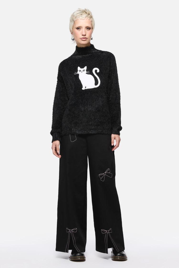 Catkins Boucle Knit Jumper Product Image