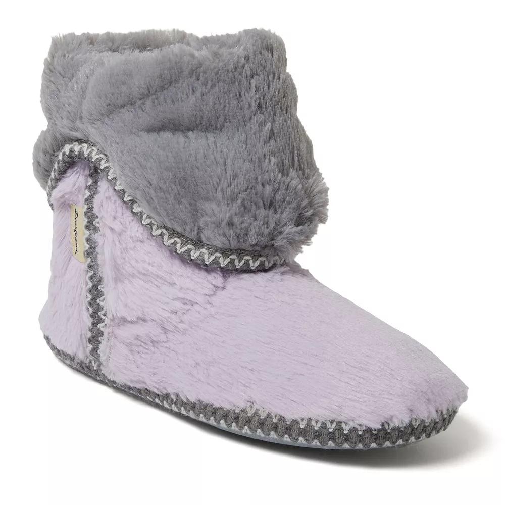 Dearfoams Faux Fur Fold-Down Women's Slippers,  Product Image