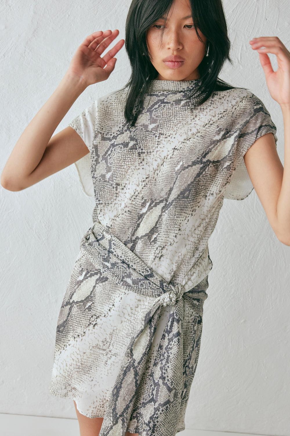 Nuri Mini Dress Snake Product Image