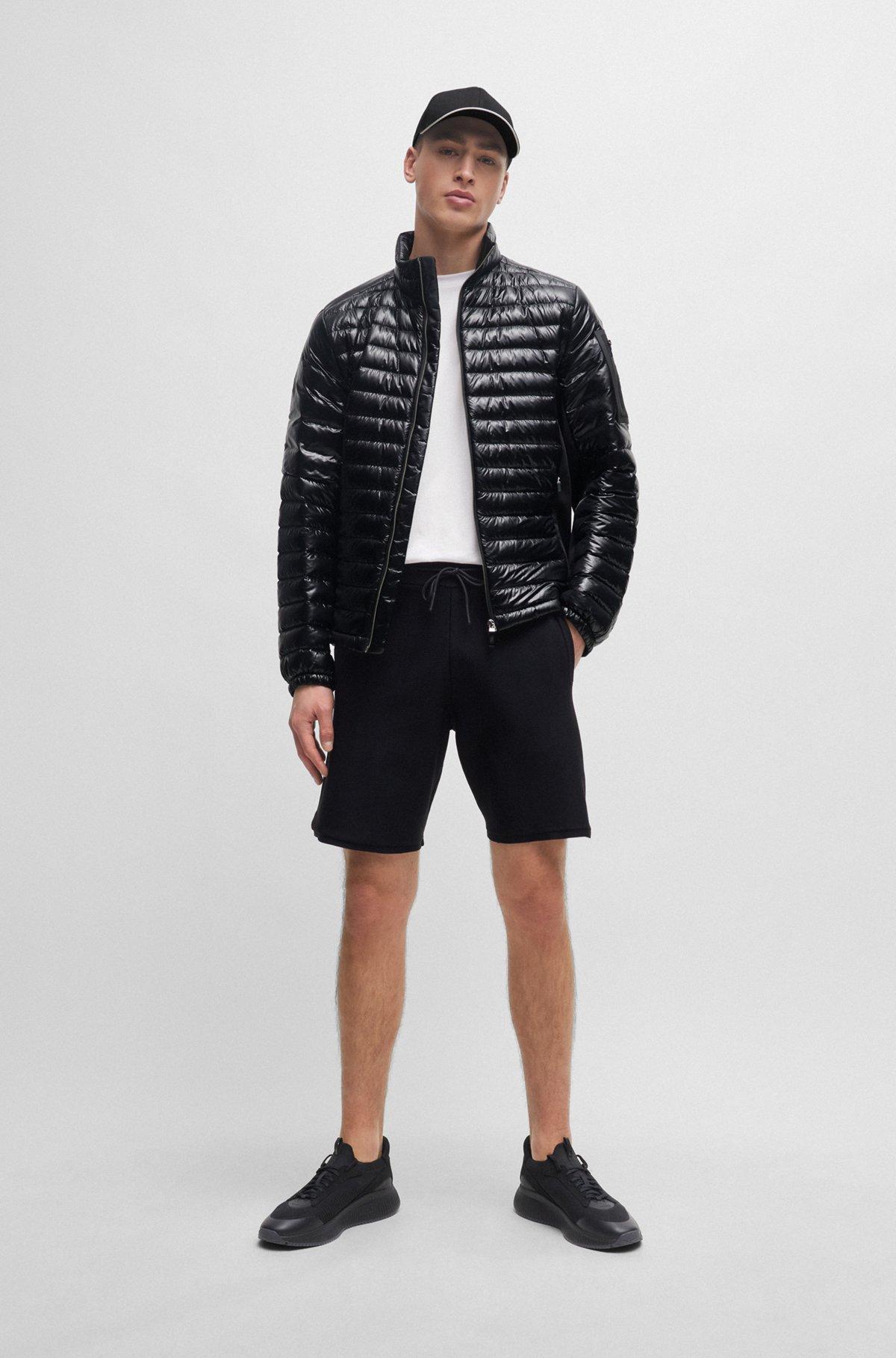 Lightweight water-repellent jacket with down filling Product Image