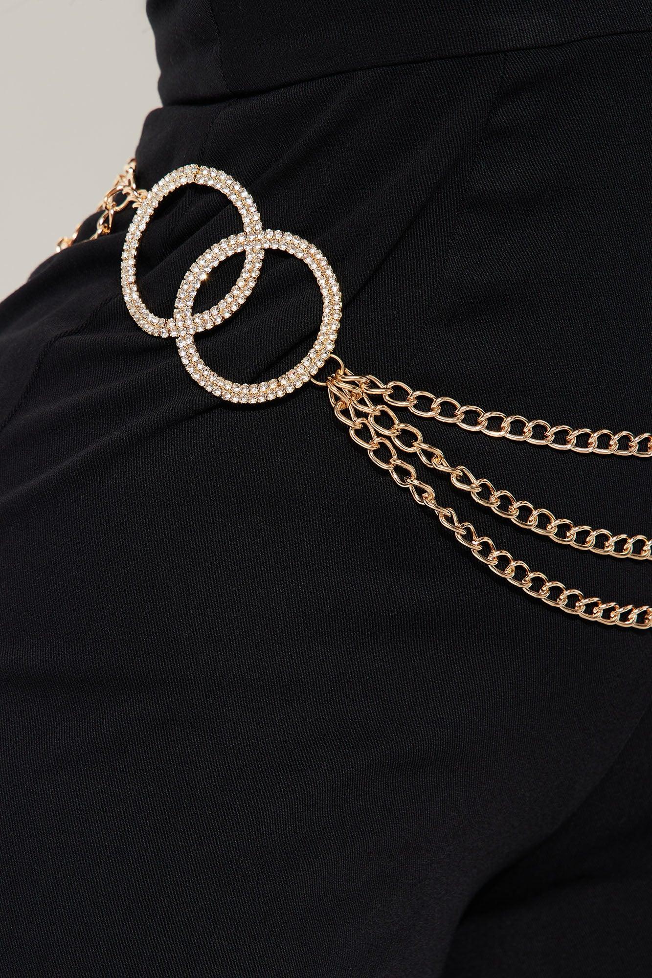 Double Take Chain Belt - Gold Product Image