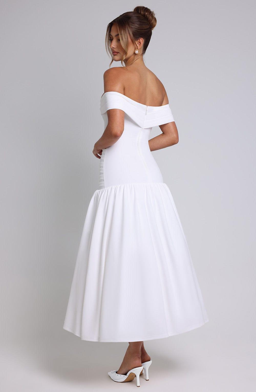 Wilhelmina Midaxi Dress - Ivory Product Image