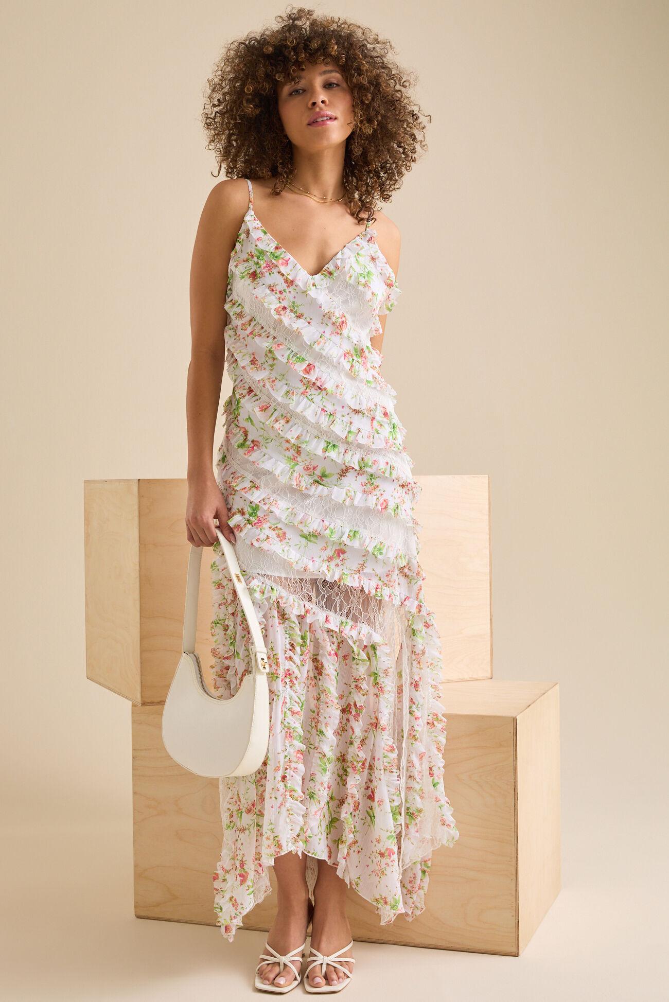 Carlissa Floral Maxi Dress Product Image
