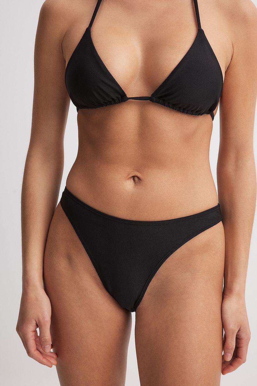 Shiny High Cut Bikini Panty Product Image