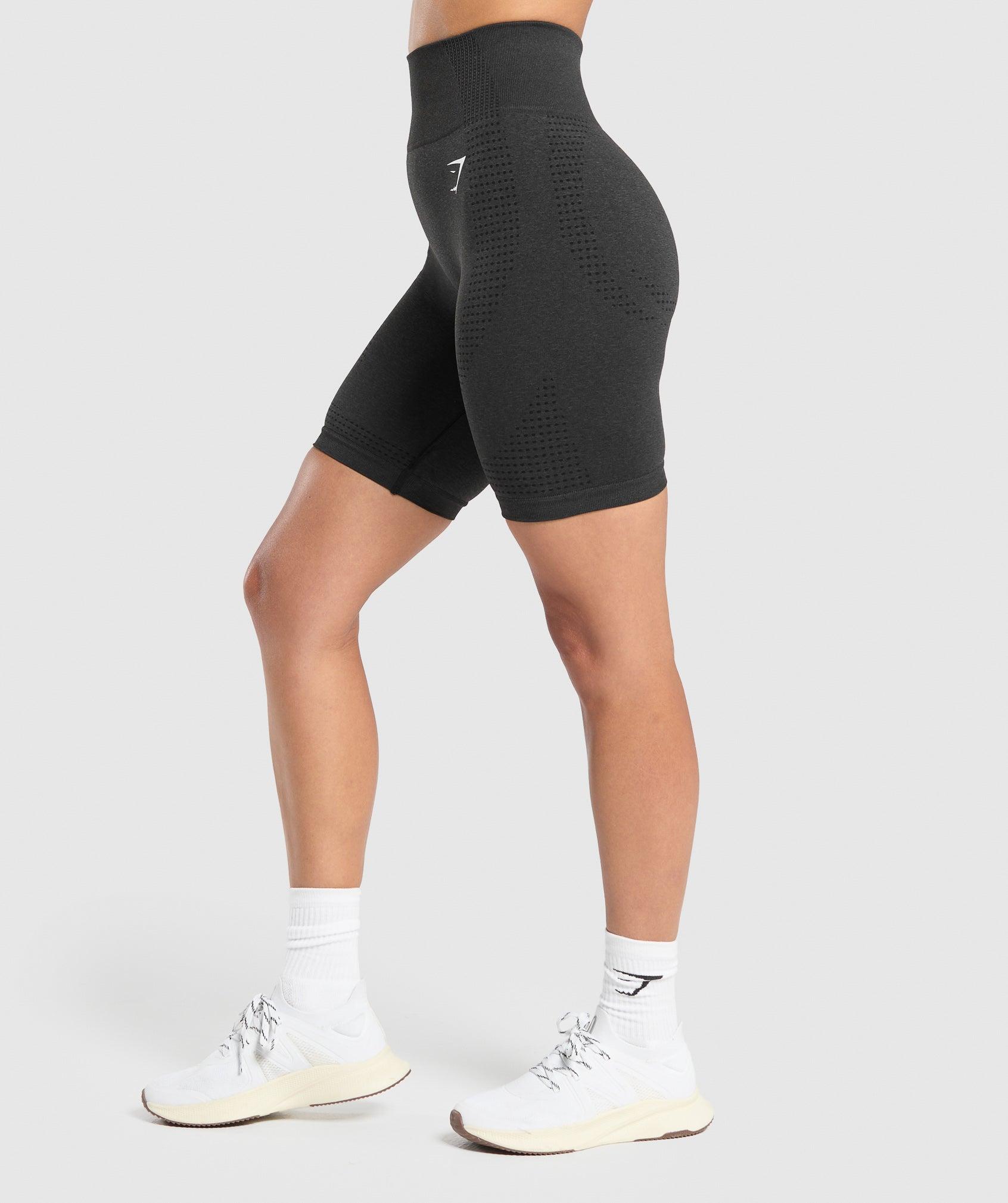 Gymshark Vital 7" Shorts - Black Marl Female Product Image