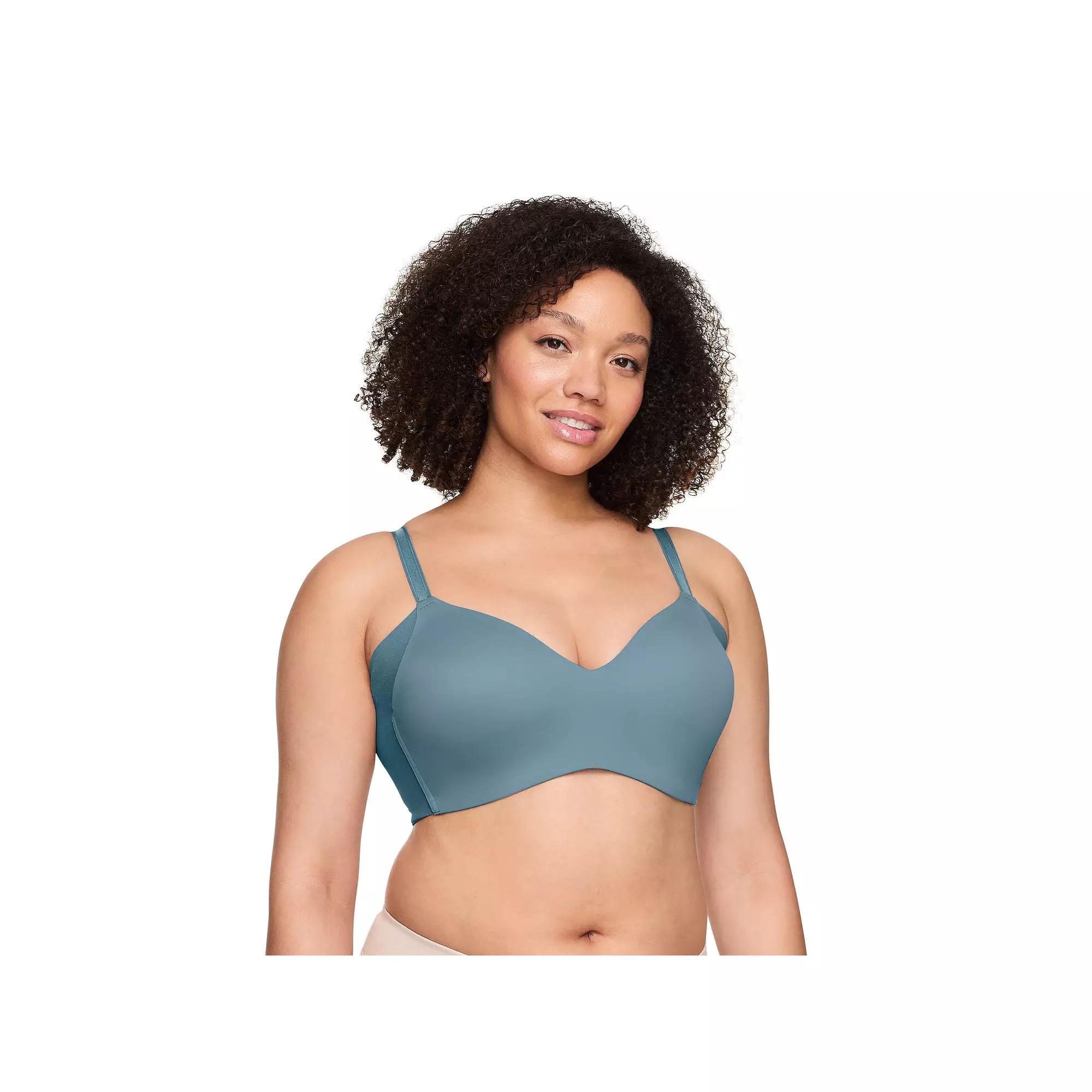 Warners No Side Effects® Underarm-Smoothing Wireless Bra RM3061A, Women's, Size: 38 C, Grey Product Image