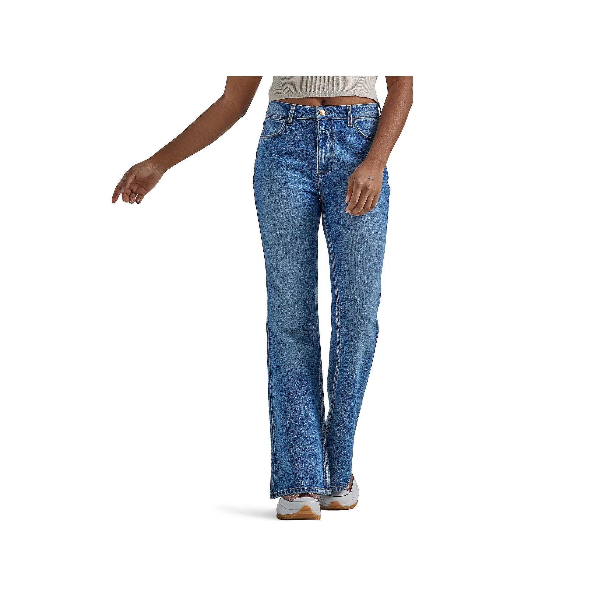 Women's Wrangler Flare Pants, Size: 10X32, Meadow Product Image