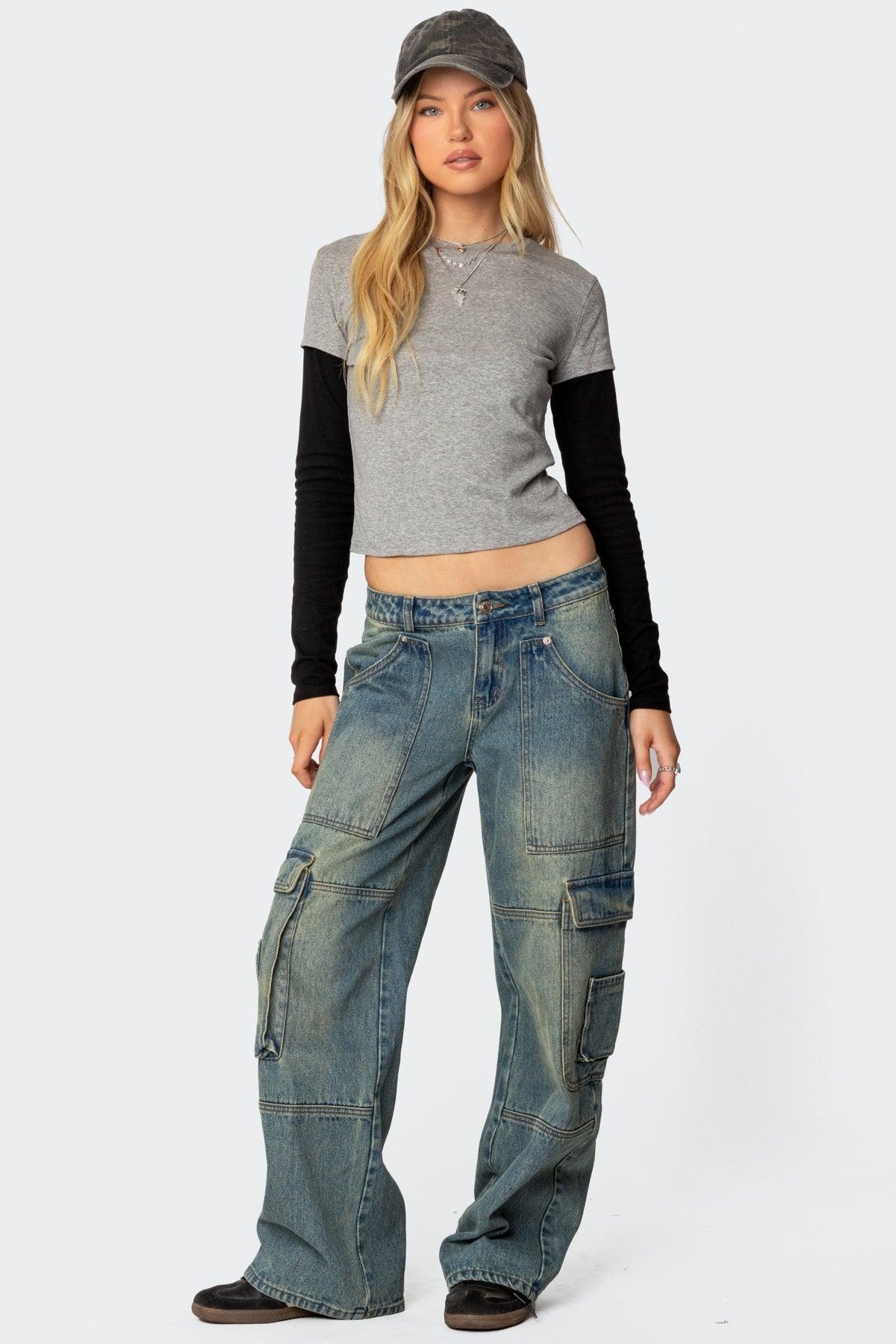 Lucine Layered Long Sleeve T Shirt Product Image