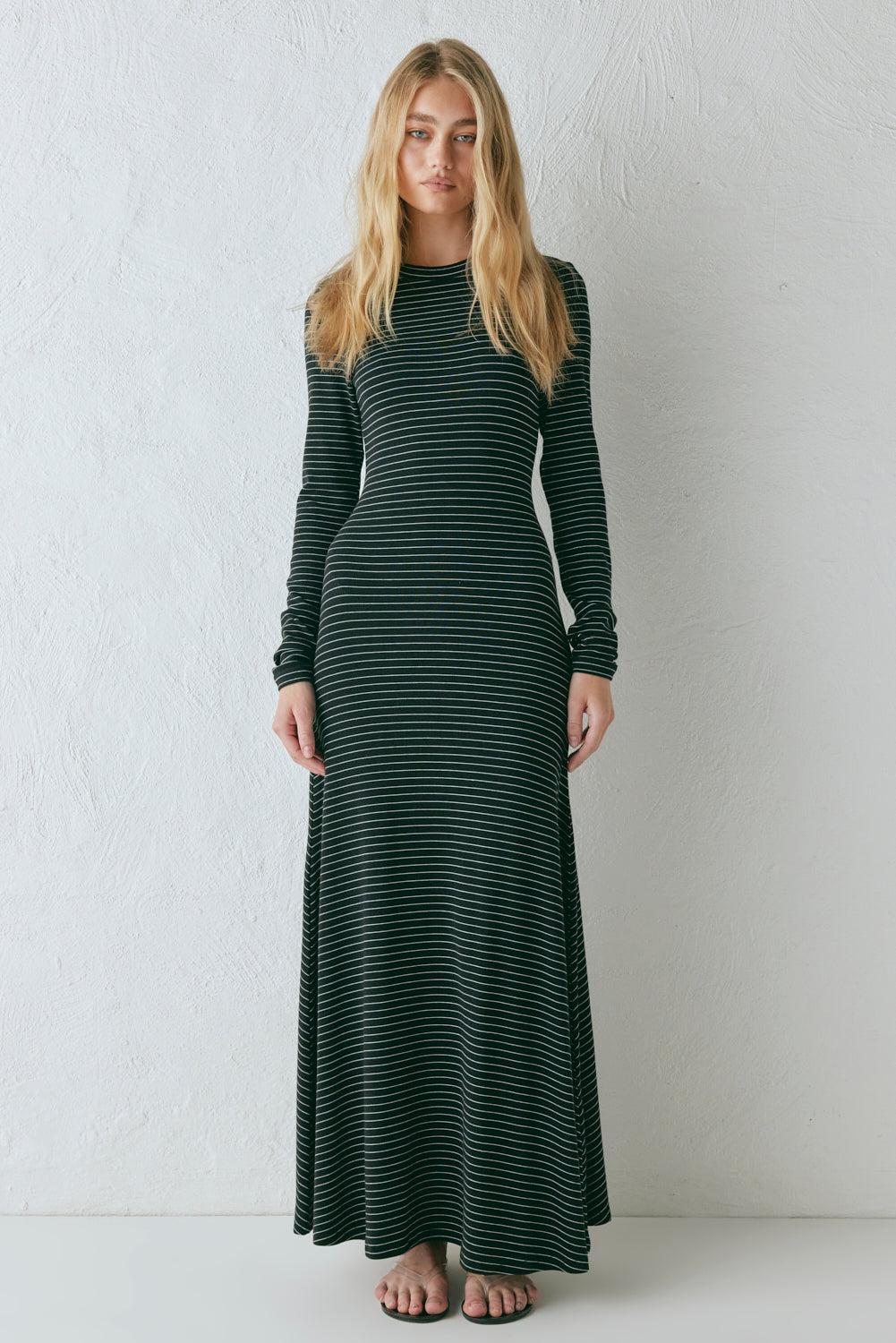 Toni Maxi Dress Stripe Product Image
