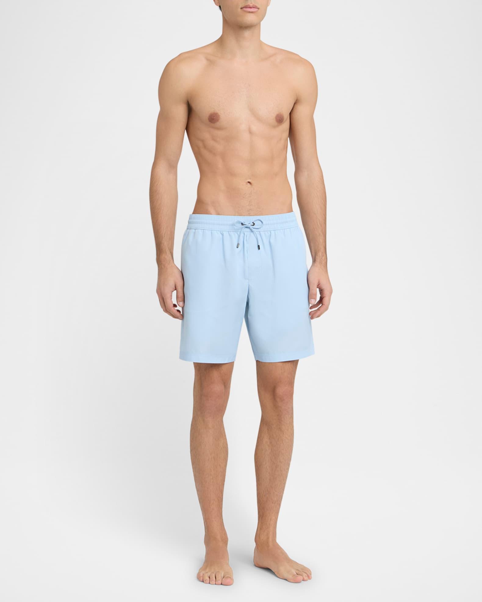 Men's Tonal Emblem Swim Trunks Product Image