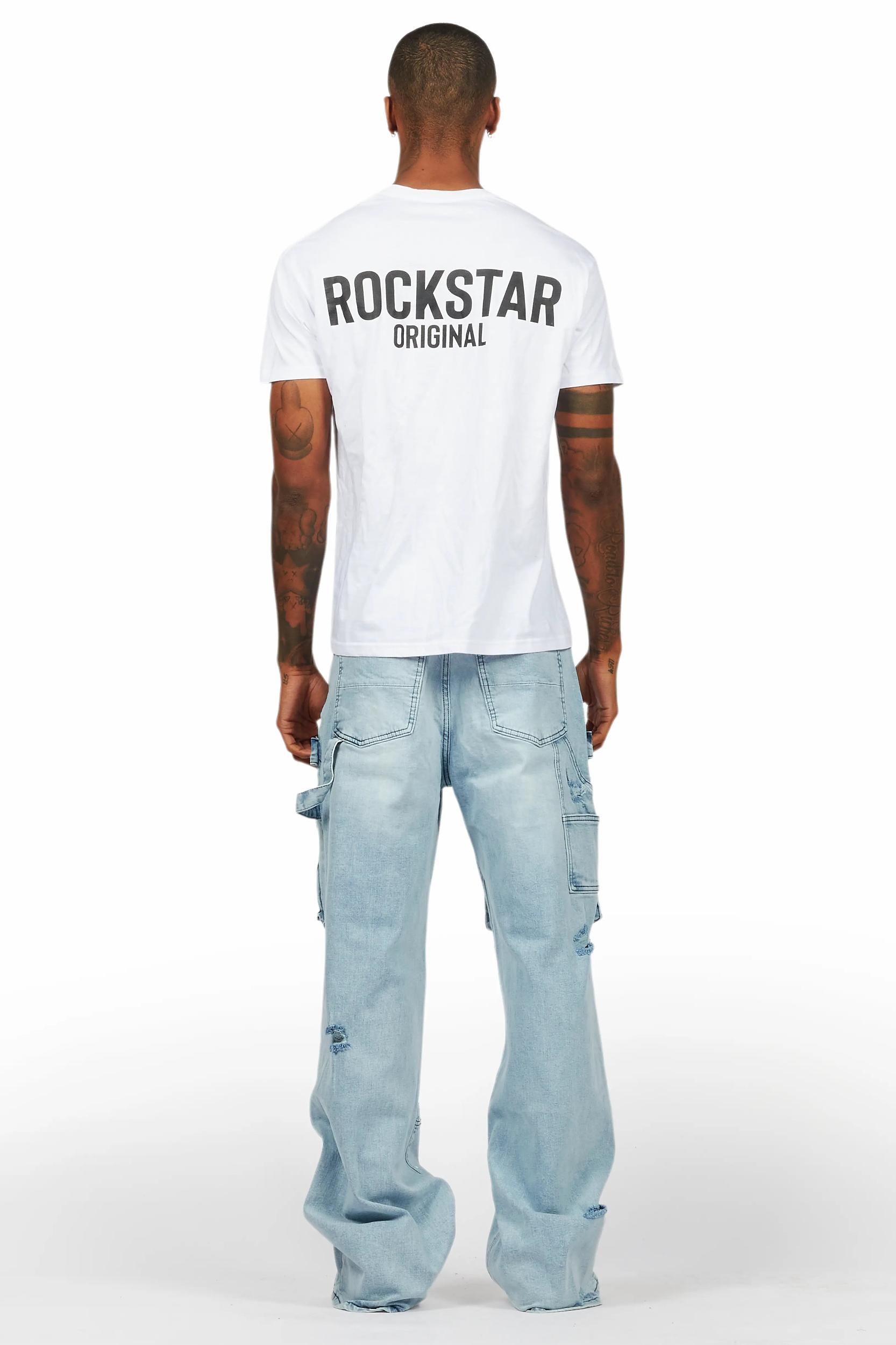 Bruin Blue Painter Baggy Cargo Jean Male Product Image