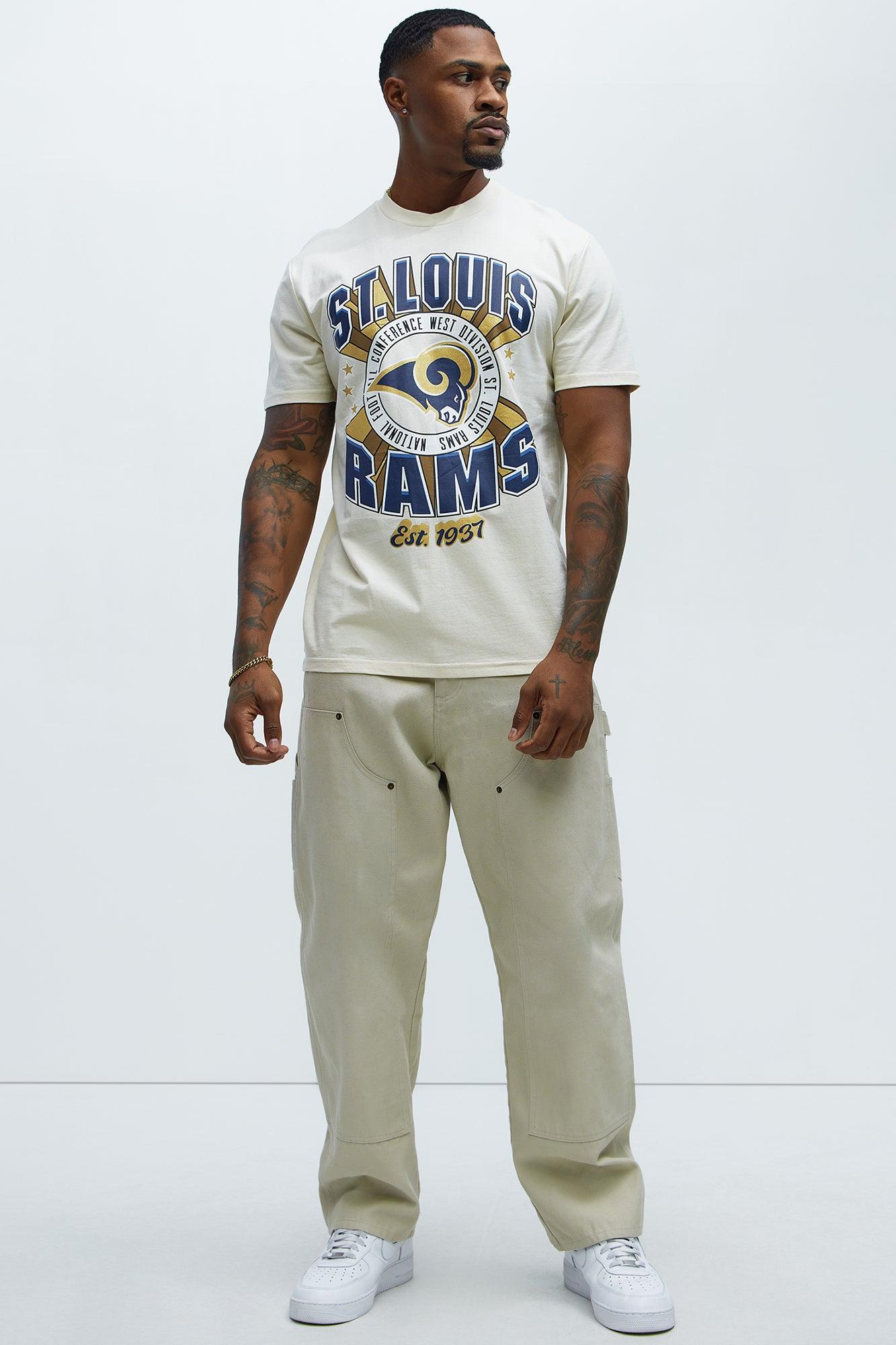 Rams Upfront Short Sleeve Tee - White Product Image
