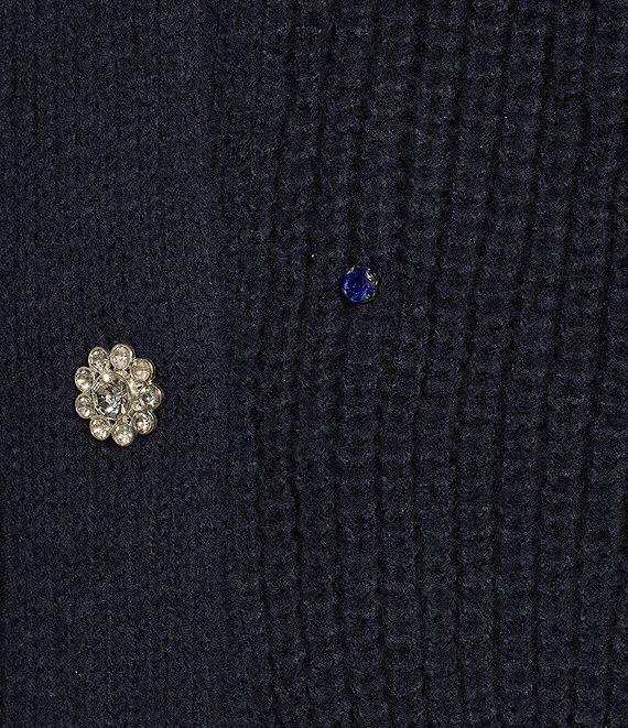 Sadie & Sage Jeweled Button Cardigan Product Image