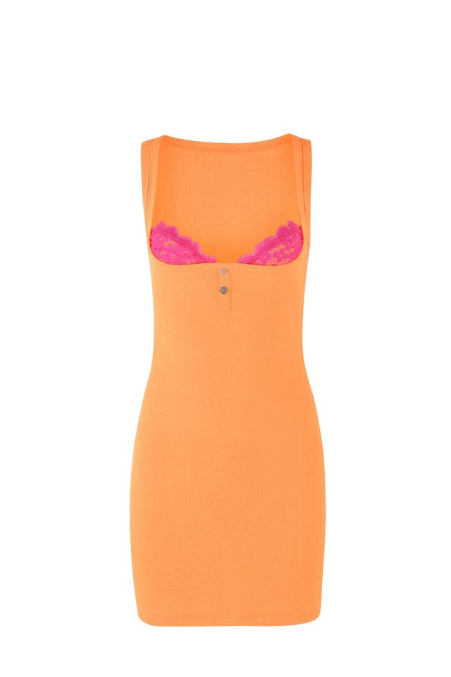 PIPPA MINI DRESS - ORANGE : APRICOT Product Image