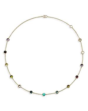 Womens Lollipop 18K Yellow Gold & Multi-Gemstone Necklace Product Image