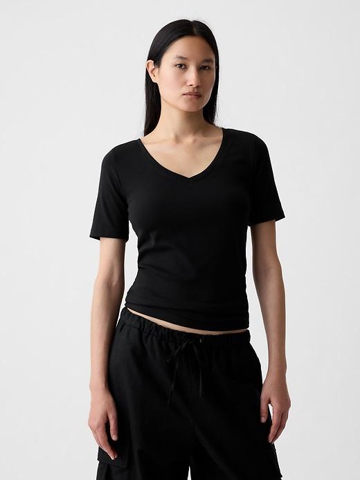 Modern V-Neck T-Shirt Product Image