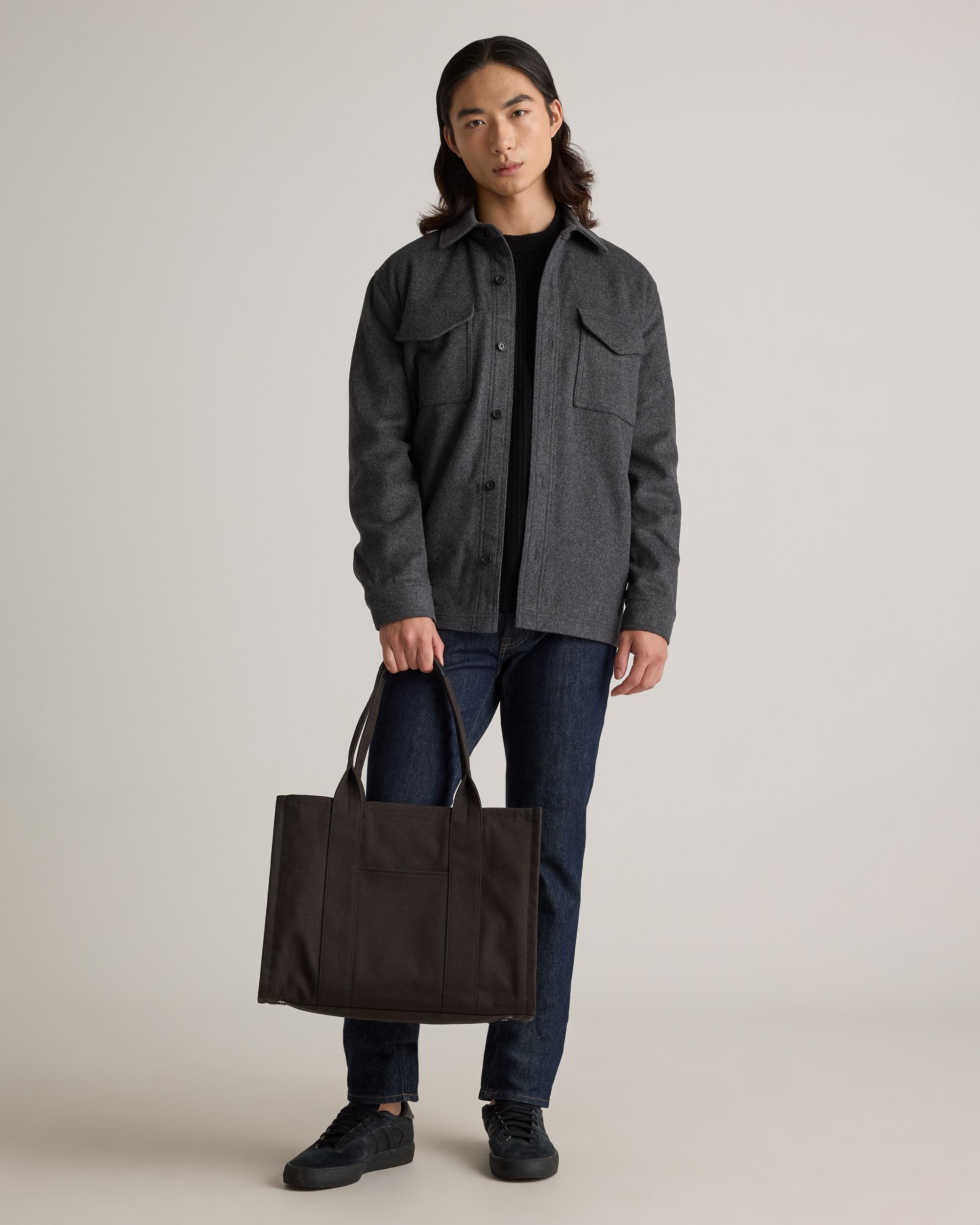 Quince | Men's Italian Wool Overshirt Wool/Nylon Product Image