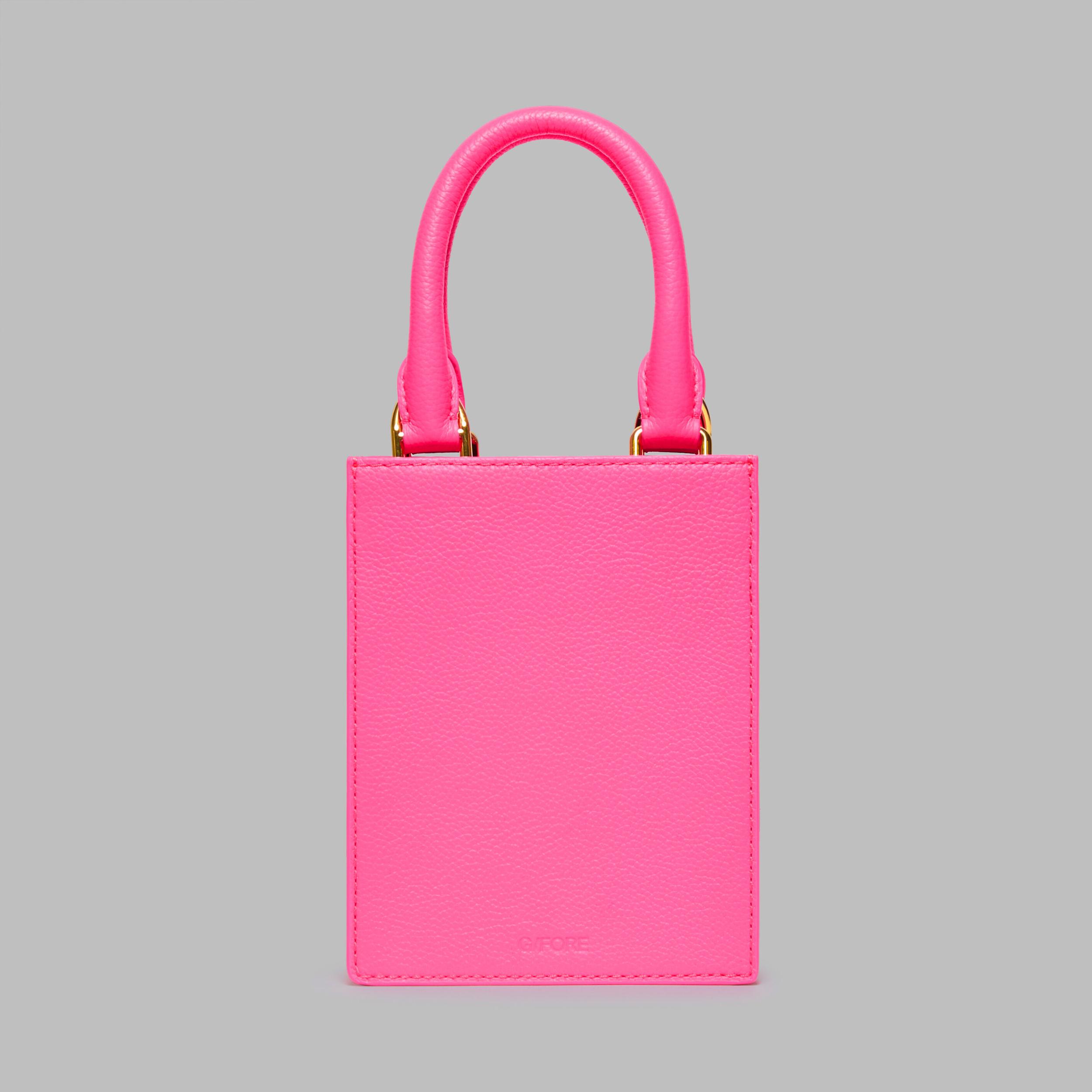 METAL TEES LEATHER MINI TOTE Product Image