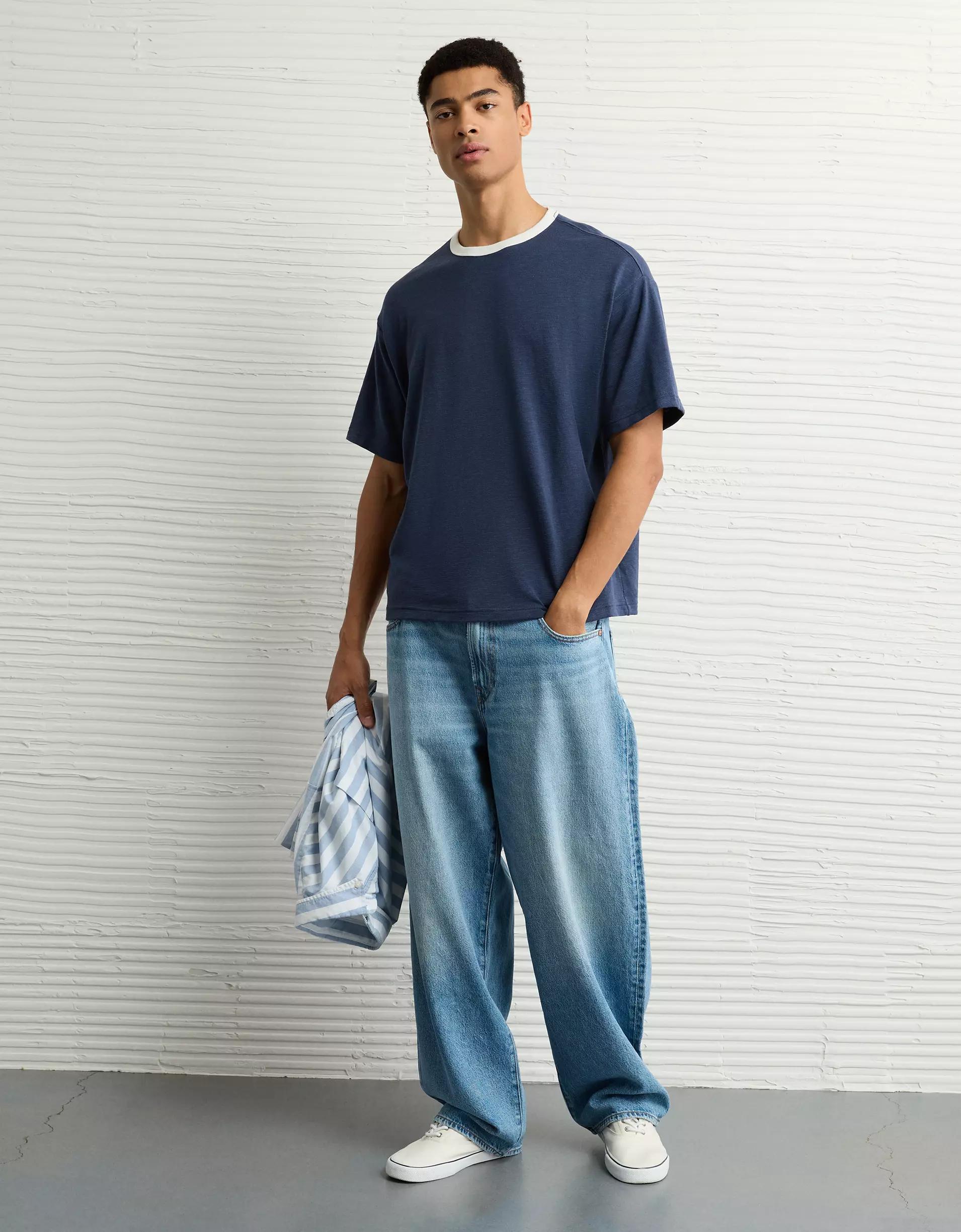 AE Boxy Ringer T-Shirt Product Image