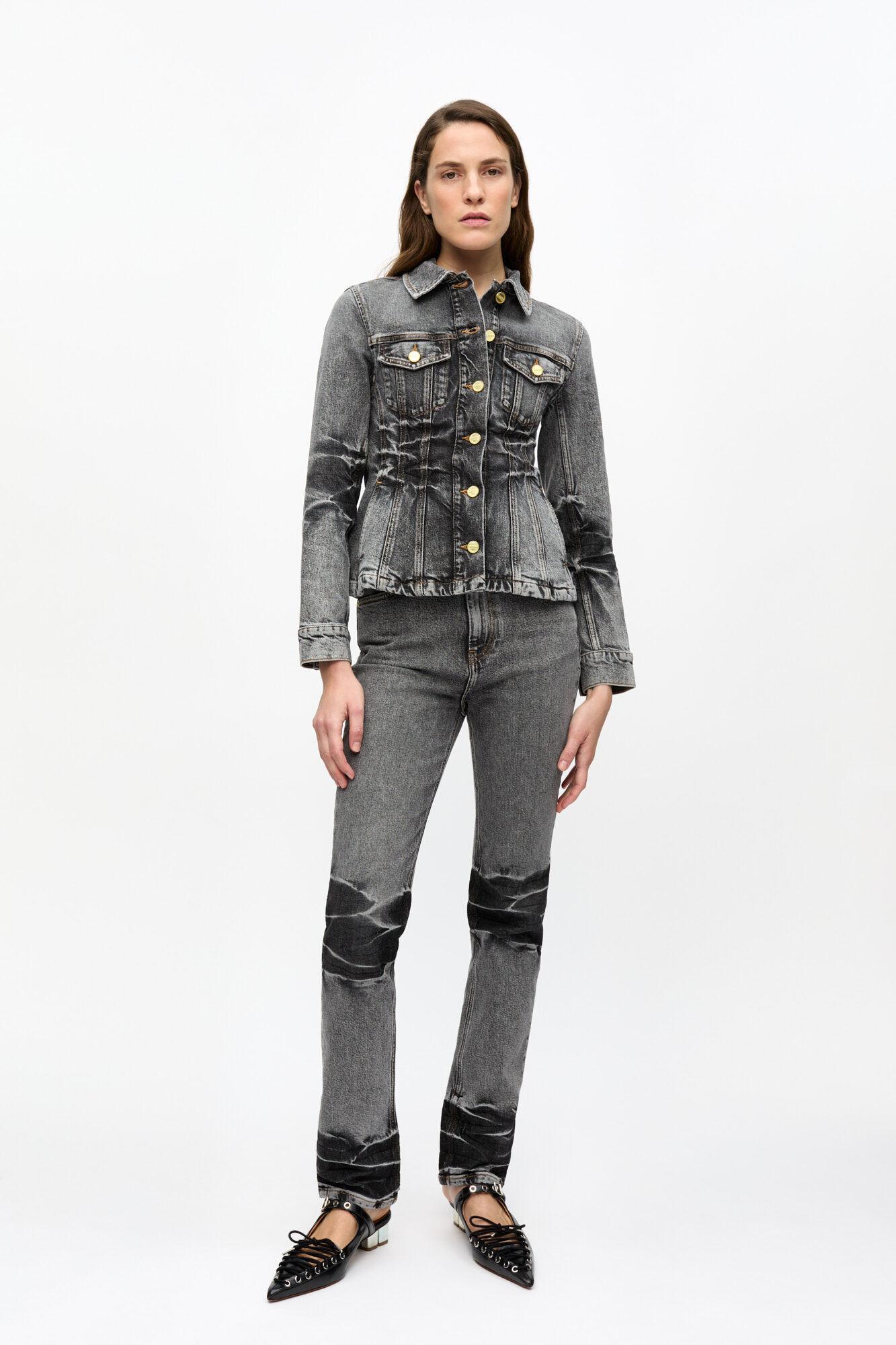 Black Washed Carri Jeans Product Image