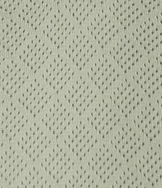 Rowm Outsider's Oasis Short Sleeve Solid Button Front Sweater Knit Shirt Product Image