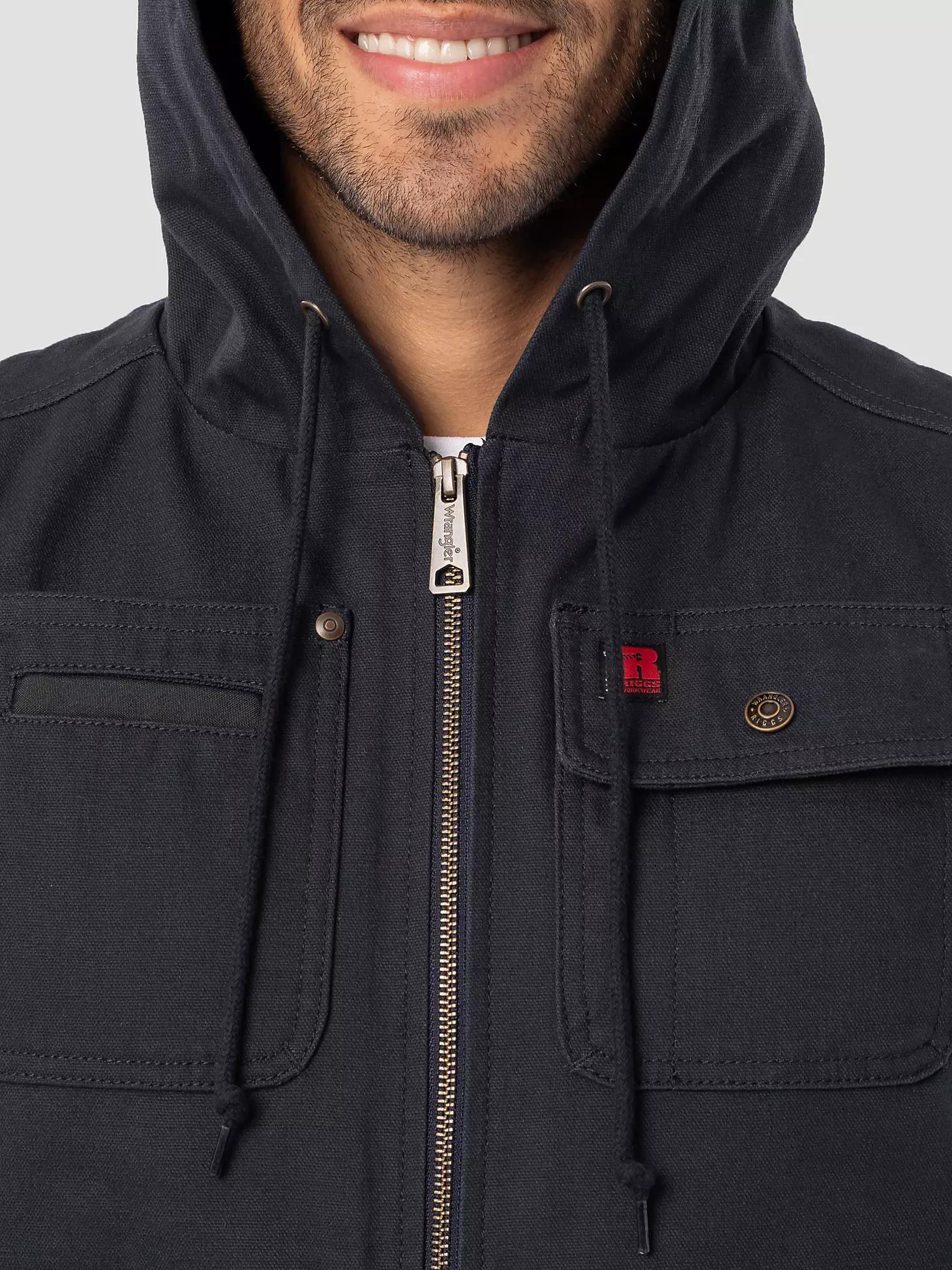 Men's RIGGS Workwear® Hooded Vest in Dark Product Image