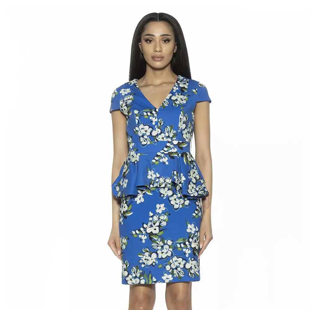 Women's ALEXIA ADMOR Fitted Sheath Dress,  Product Image