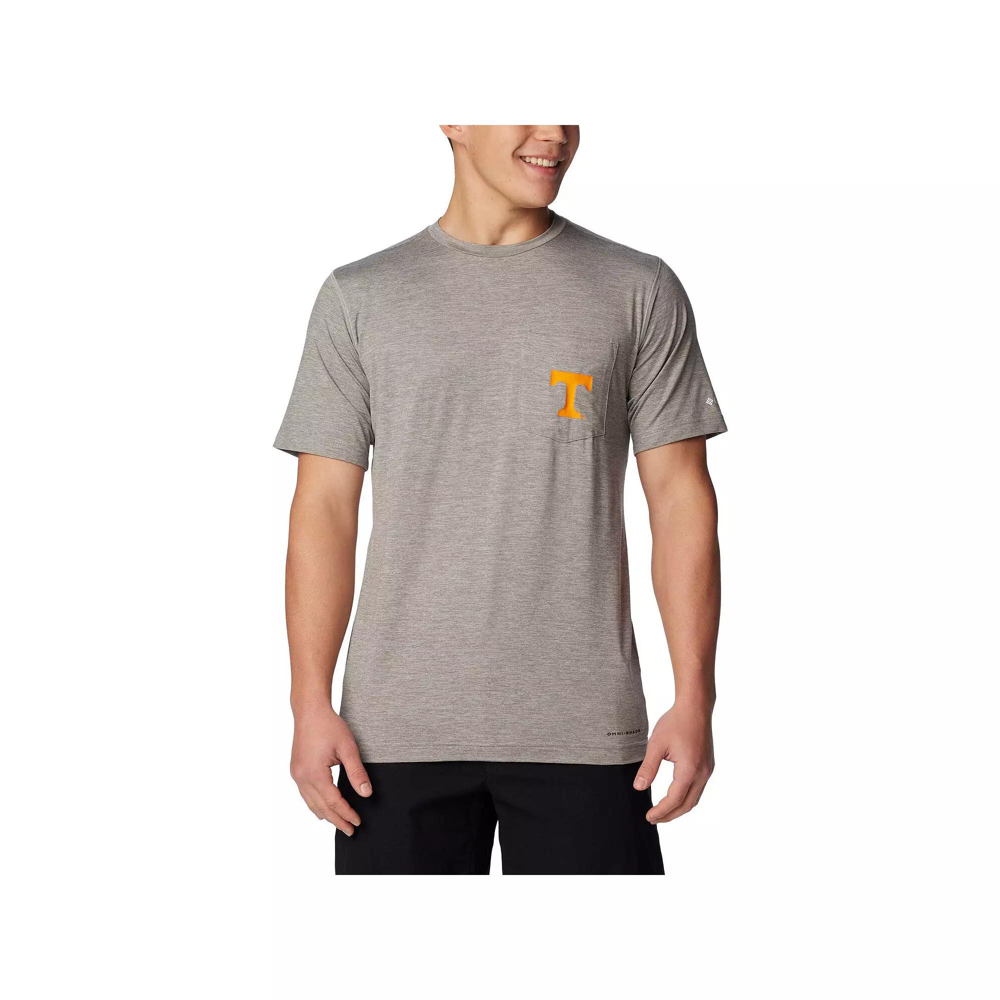 Men's Columbia Gray Tennessee Volunteers Tech Trail Omni-Wick T-Shirt,  Product Image