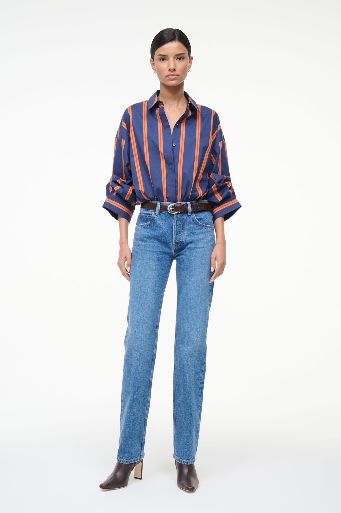 TRAVERSE BODYSUIT | RAILROAD STRIPE Product Image