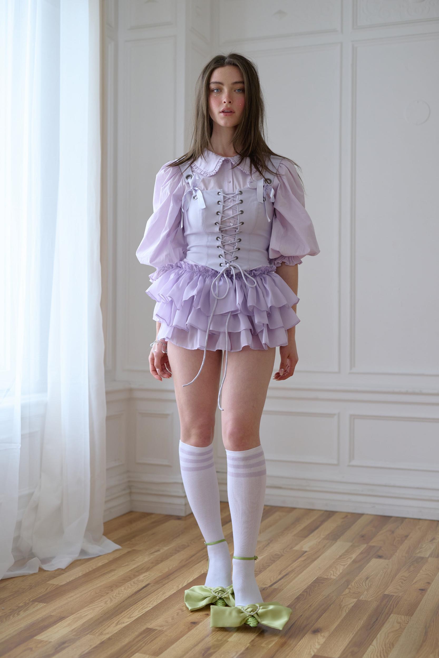 The Thunder Cloud Meadow Blouse Product Image