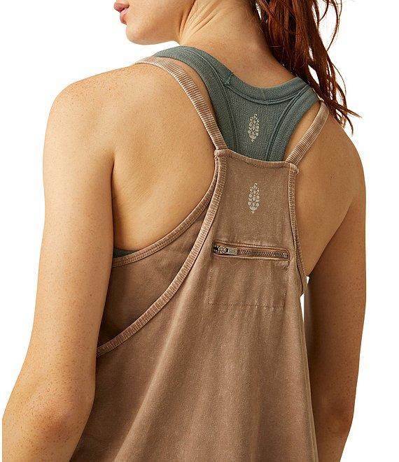 FP Movement Hot Shot V-Neck Sleeveless Patch Pocket Mini Dress Product Image