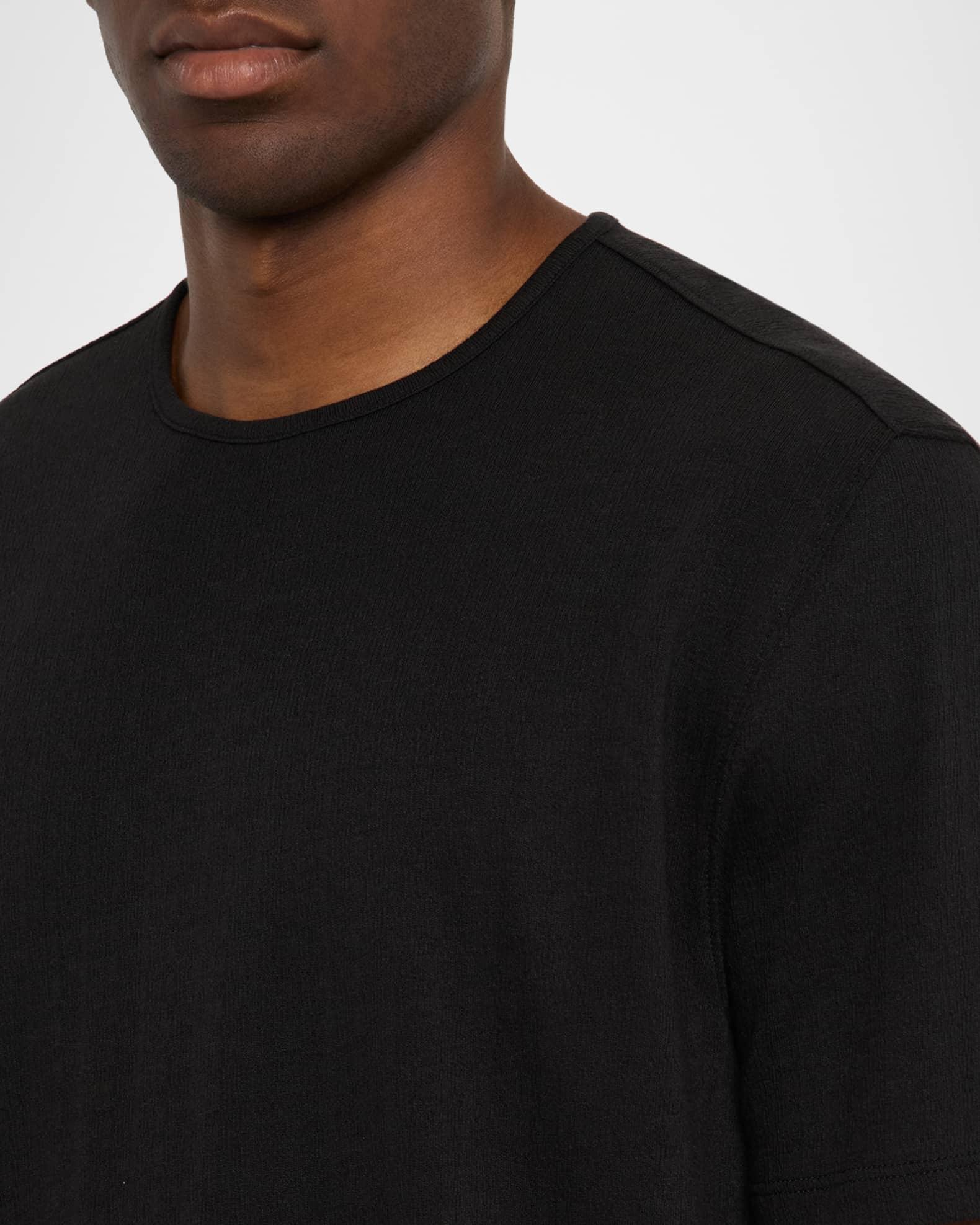Men's Stanley Textured Cotton Crewneck T-Shirt Product Image